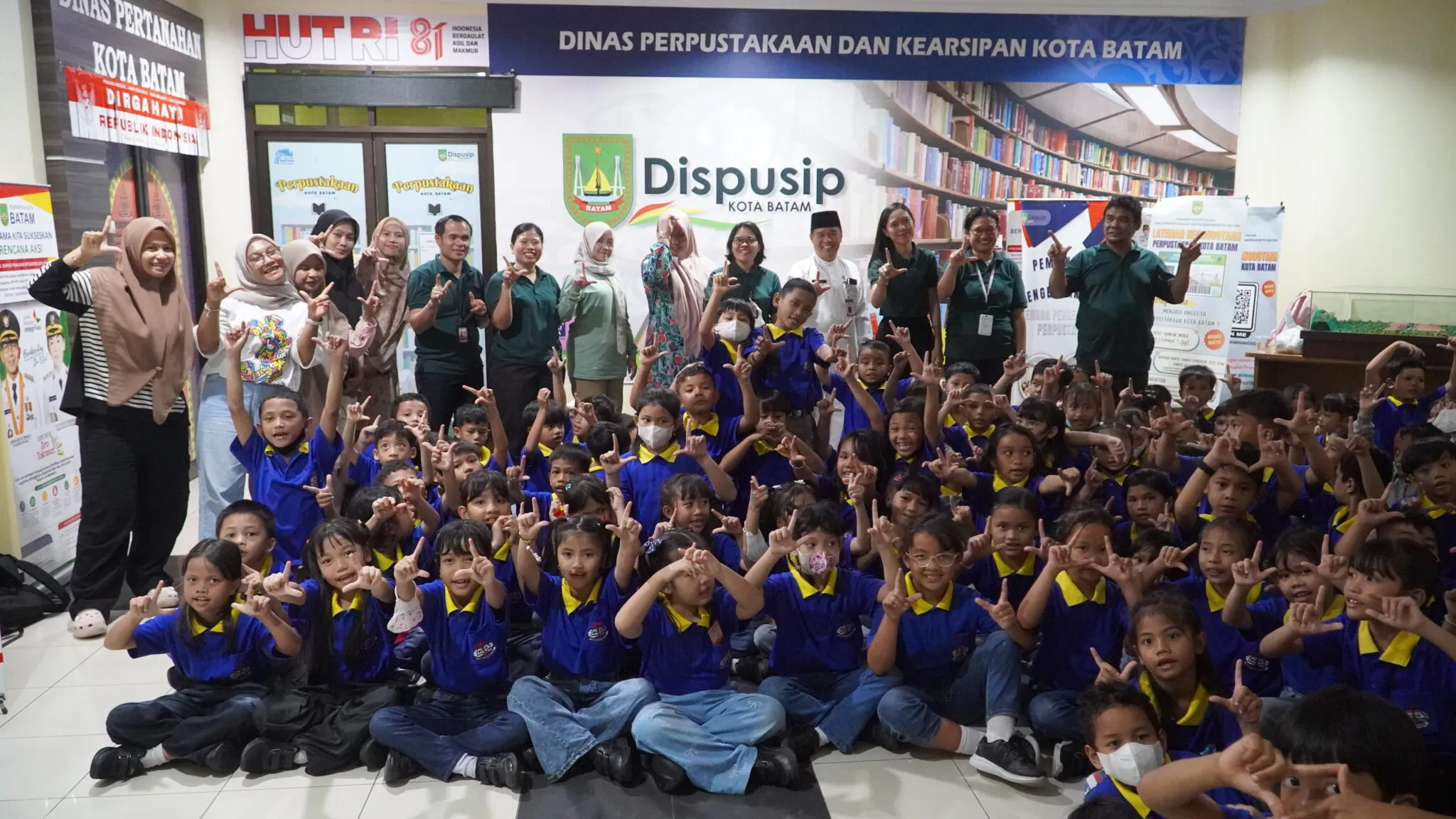 Semarak Kunjungan Edukasi di Perpustakaan Kota Batam: Dari Sekolah Maitreyawira hingga SDS Kristen Basic 2 Batam