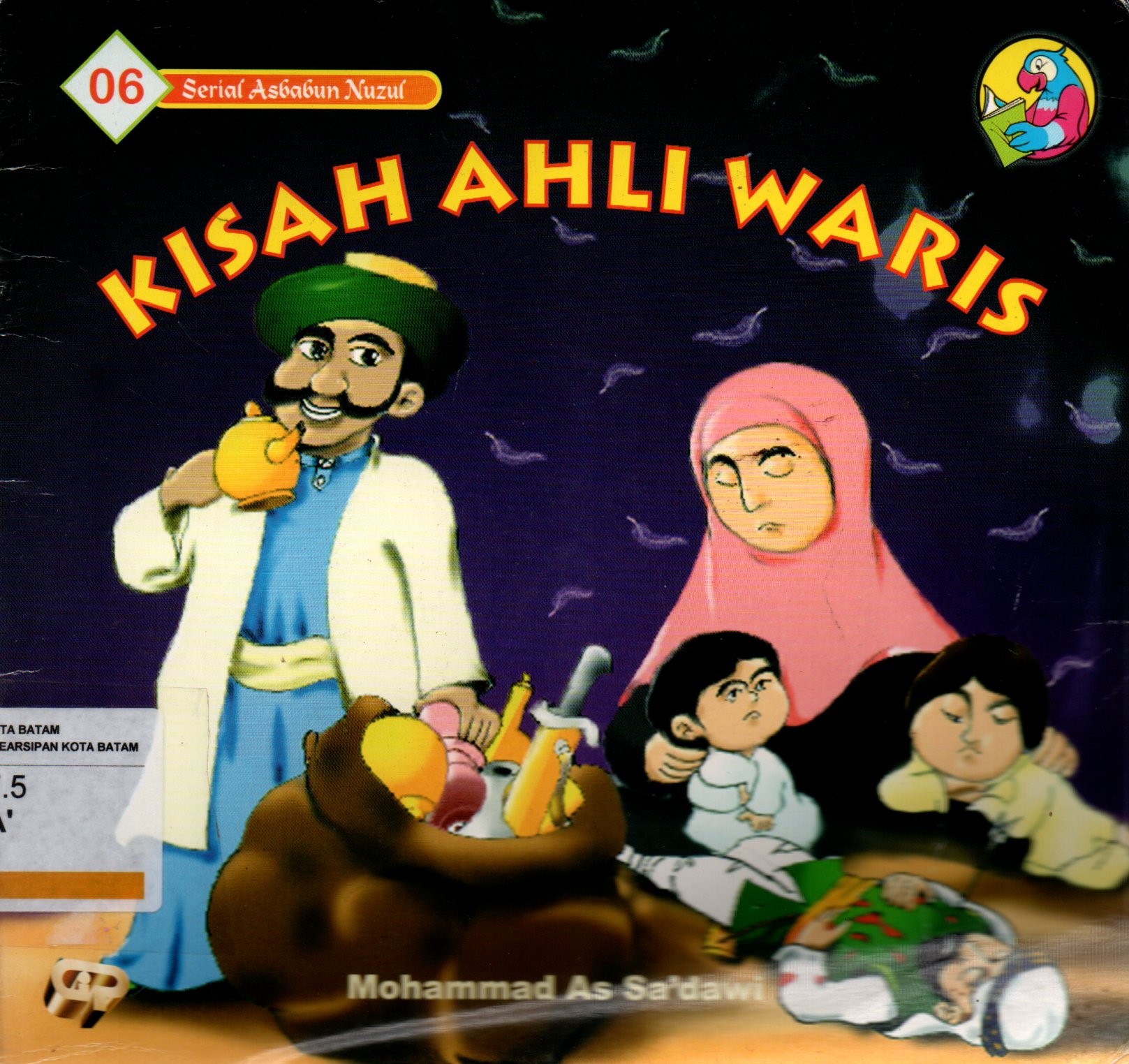 Sampul Kisah Ahli Waris :  Seri Asbabun Nuzul 06 / Penerjemah: Rusydi Helmi