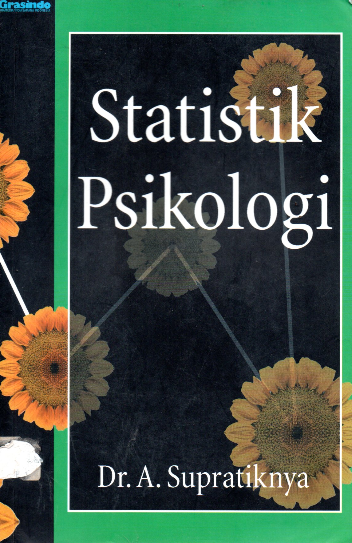 Sampul Statistik Psikologi / Editor: Johannes Djony Herfan