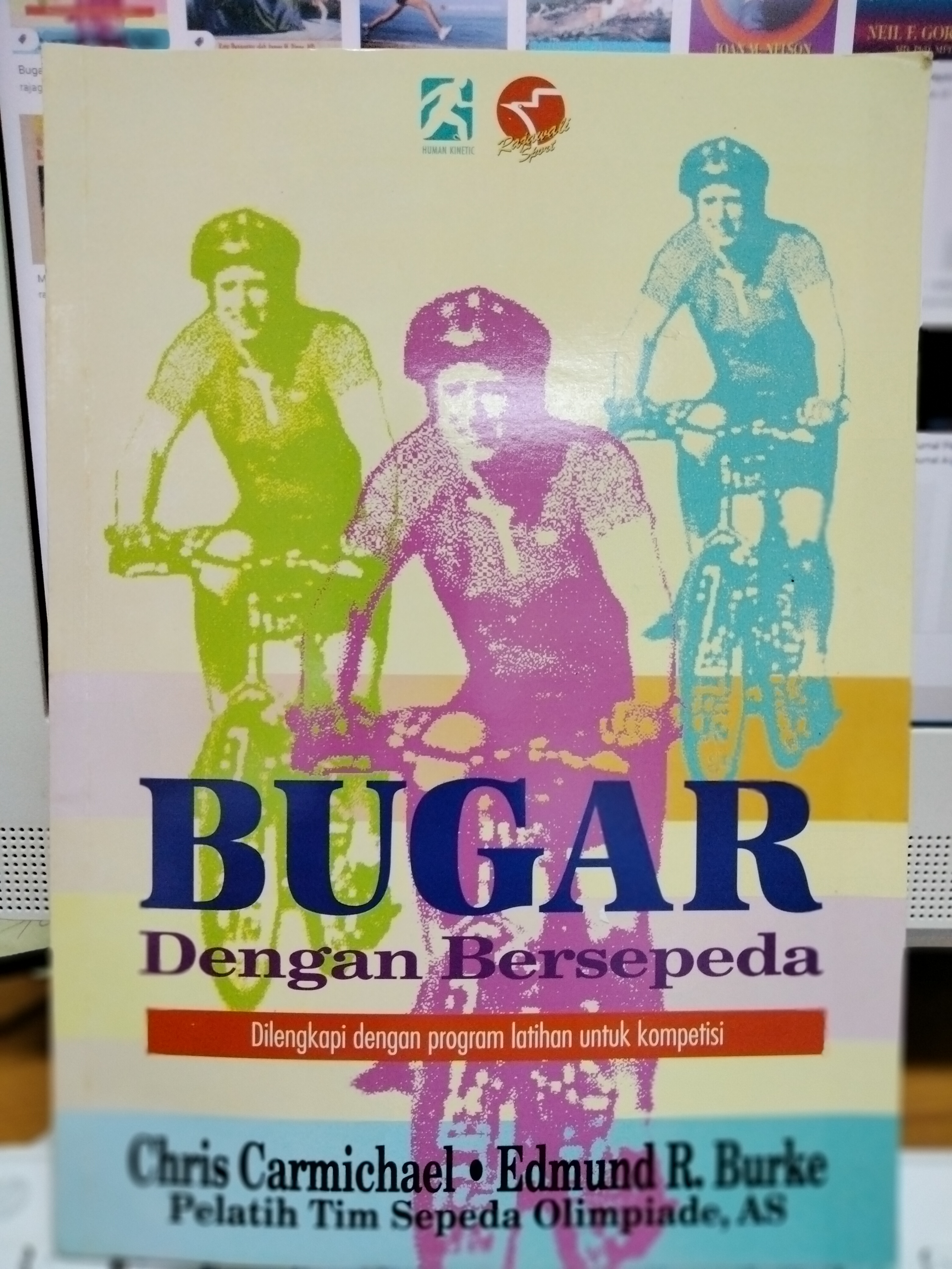 Sampul BUGAR DENGAN BERSEPEDA / CHRIS CARMICHAEL