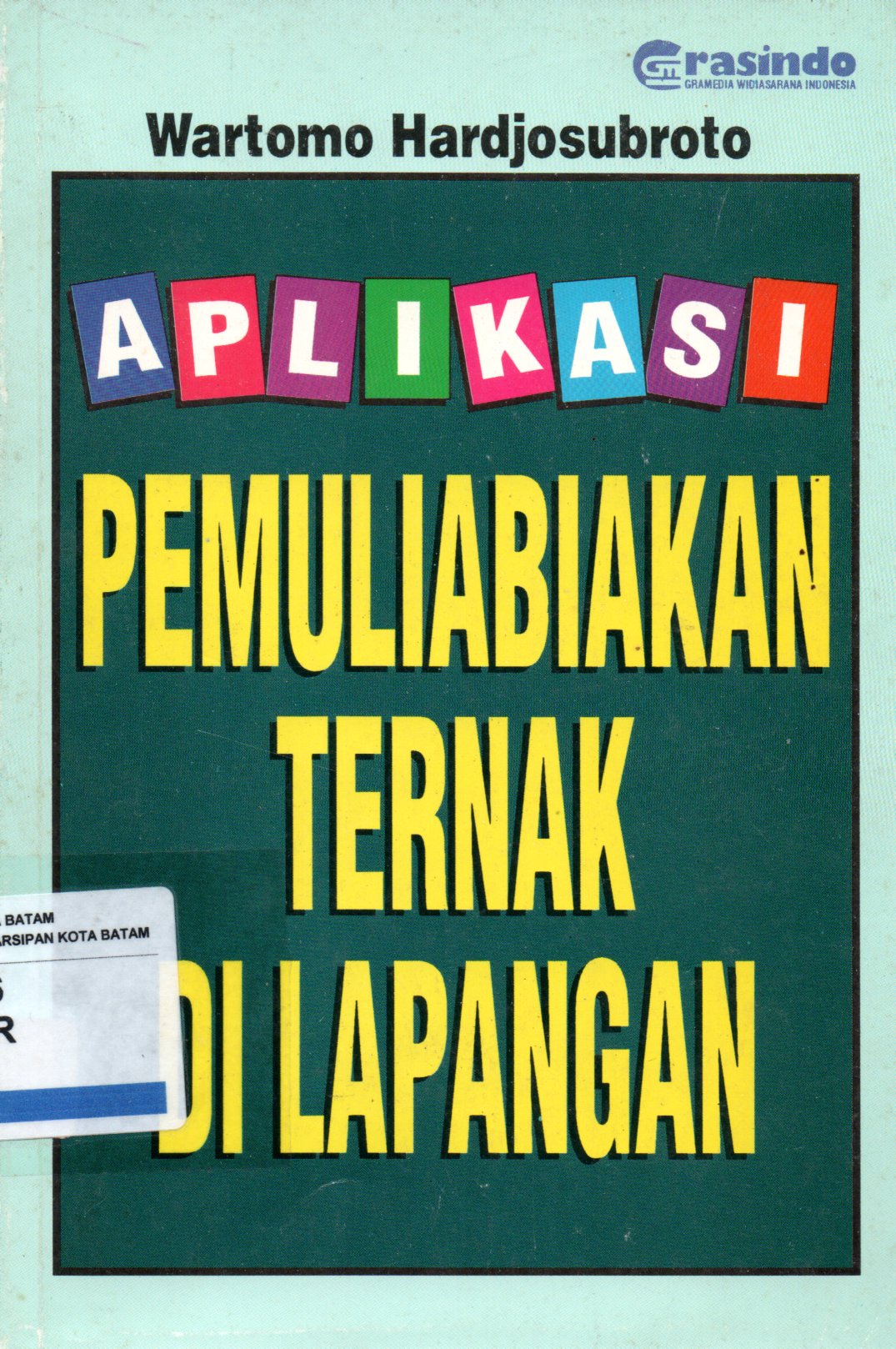 Sampul Aplikasi Pemuliabiakan Ternak di Lapangan