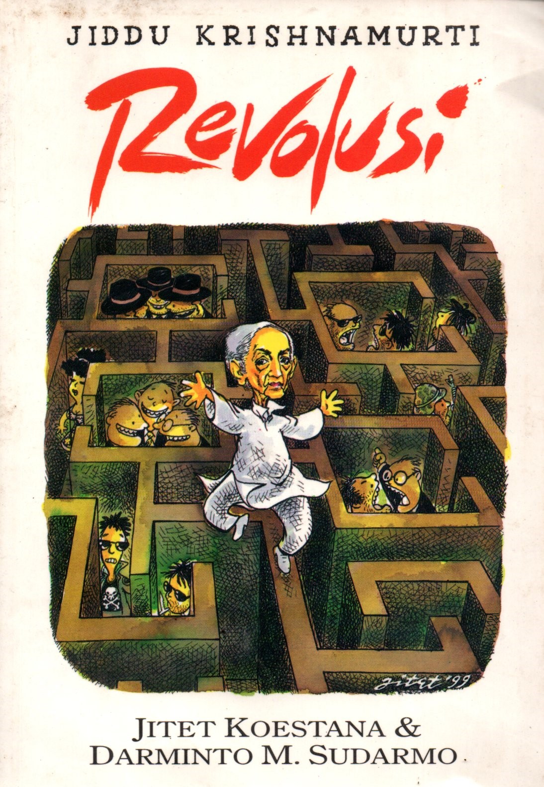 Sampul Jiddu Krishnamurti Revolusi
