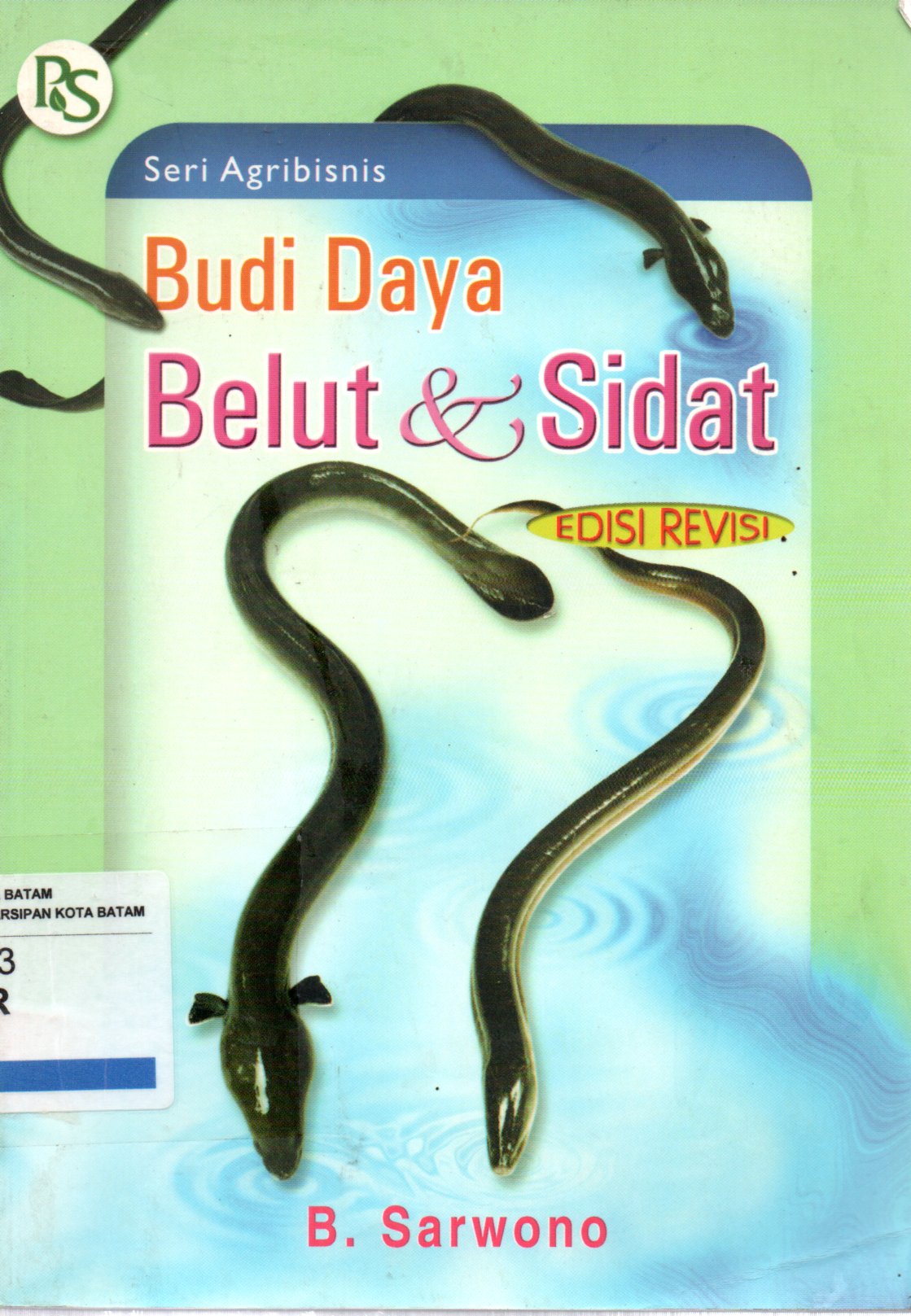 Sampul Budi Daya Belut dan Sidat