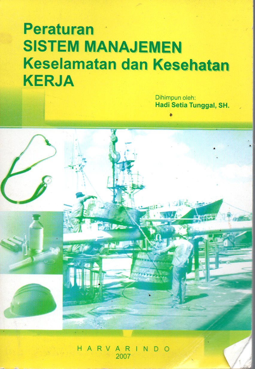Sampul Peraturan Sistem Manajemen Keselamatan dan Kesehatan Kerja