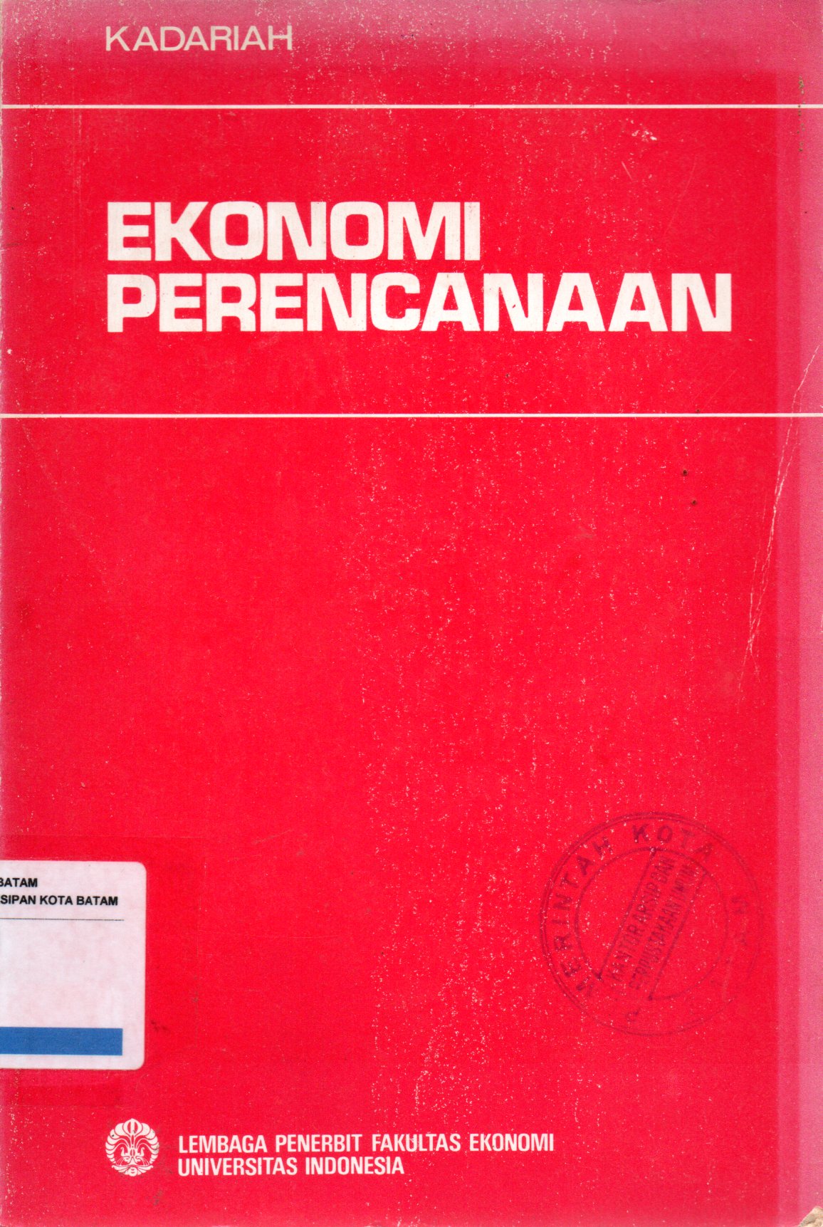 Sampul Ekonomi Perencanaan