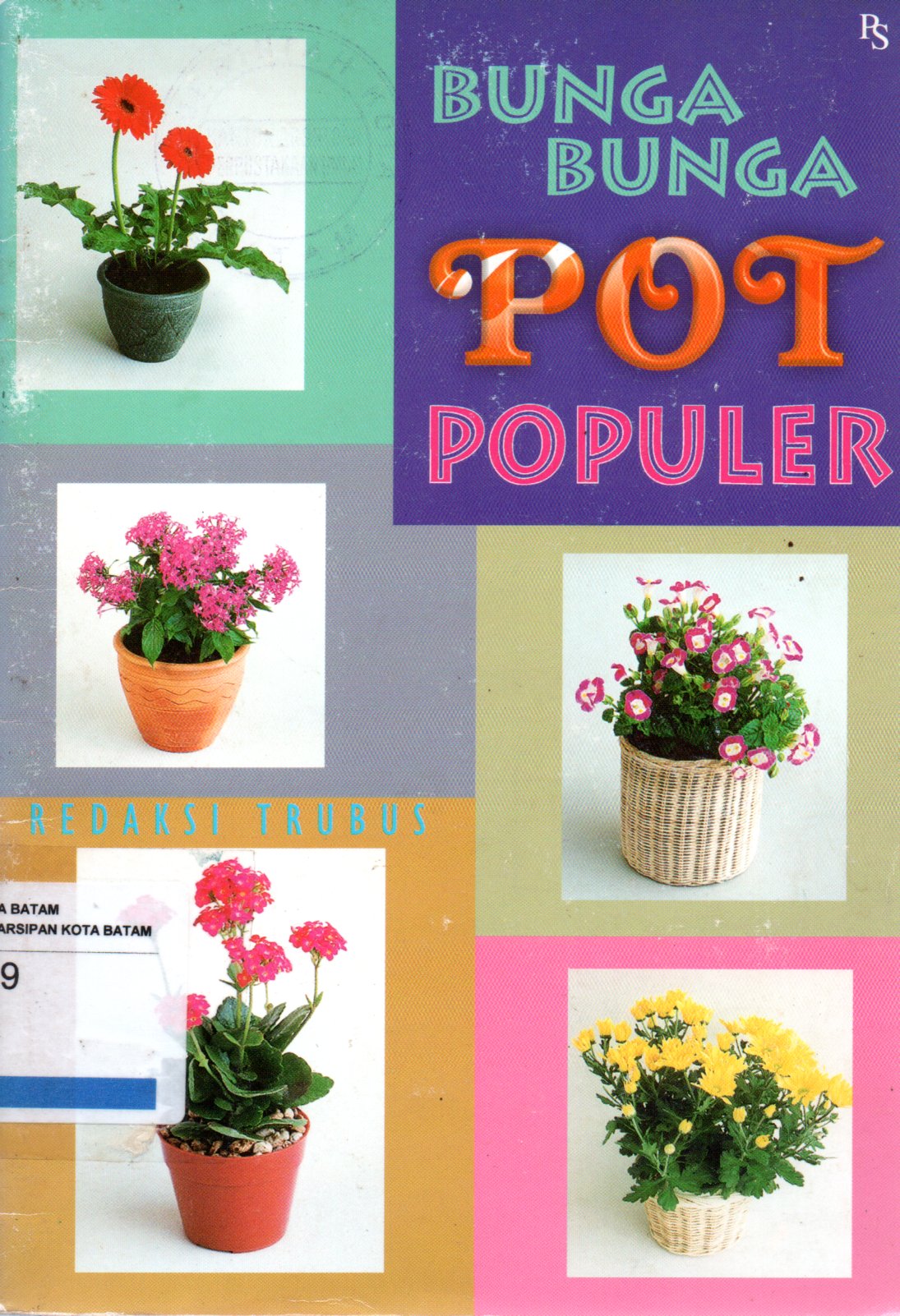 Sampul Bunga-Bunga Pot Populer