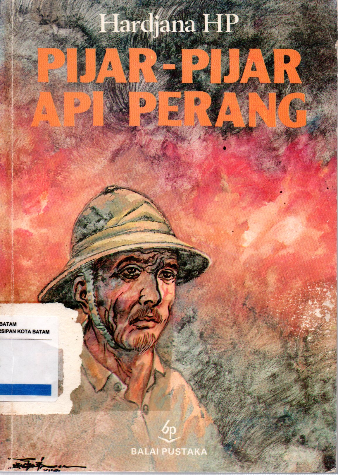 Sampul Pijar-Pijar Api Perang