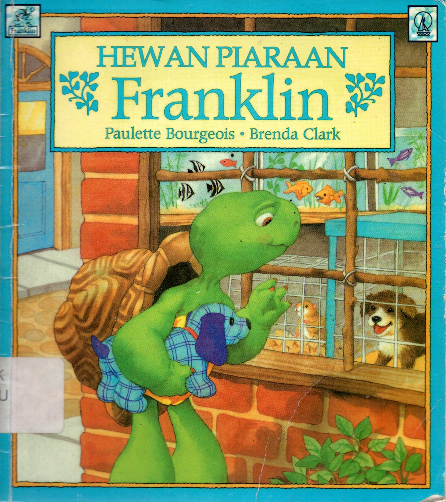 Sampul Hewan Piaraan Franklin / Ilustrator: Brenda Clark