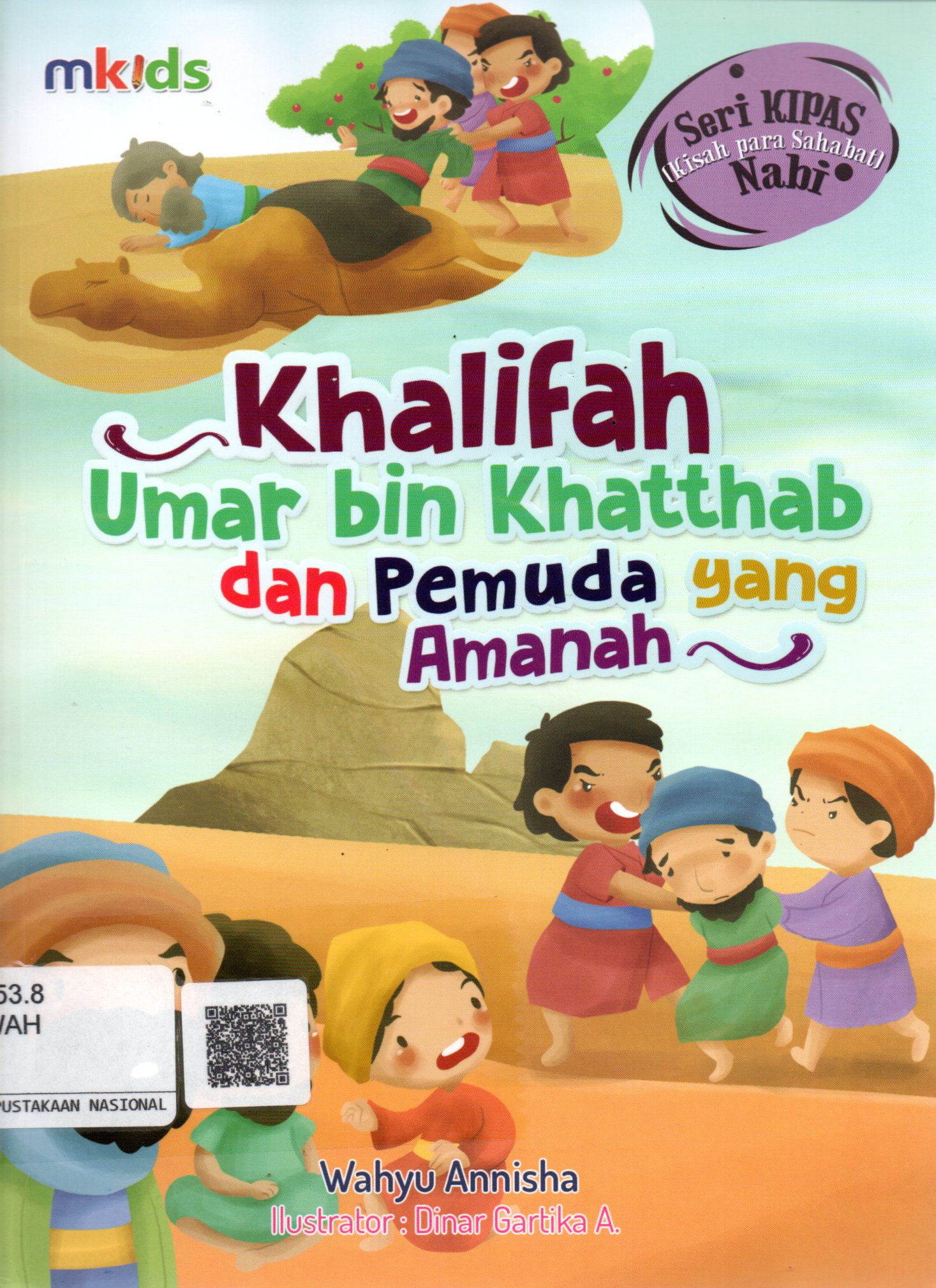 Sampul Khalifah Umar bin Khatthab dan Pemuda yang Amanah / Editor: Nina Pradani