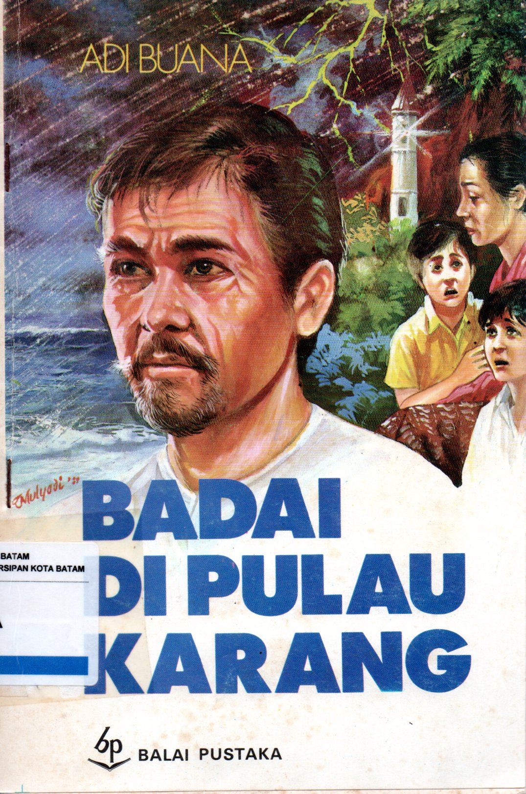 Sampul Badai di Pulau Karang