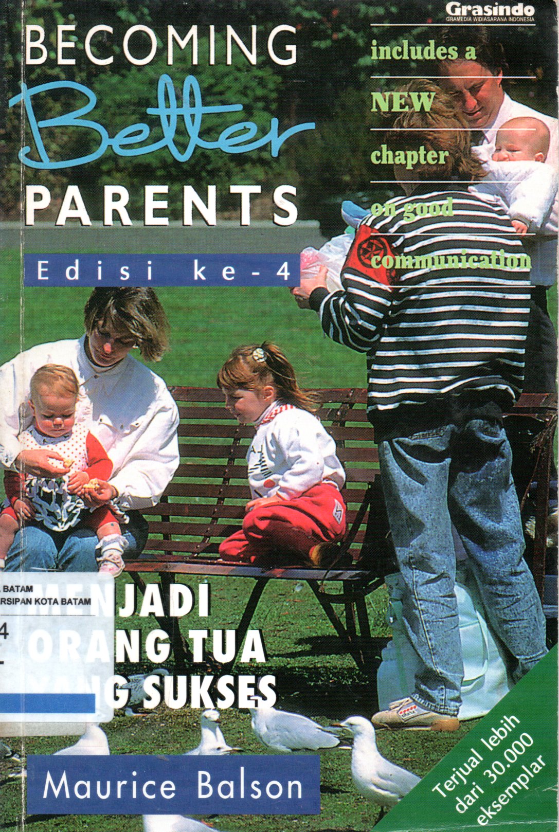 Sampul Becoming Better Parents :  Menjadi Orang Tua yang Sukses / Alih Bahasa: Sr. Alberta