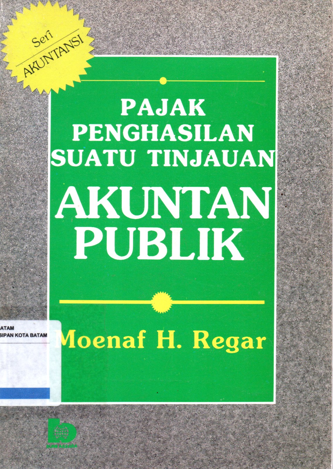 Sampul Pajak Penghasilan Suatu Tinjauan :  Akuntan Publik
