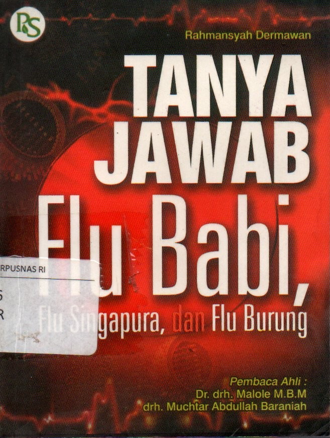 Sampul Tanya jawab Flu Babi, :  Flu Singapura, dan Flu Burung
