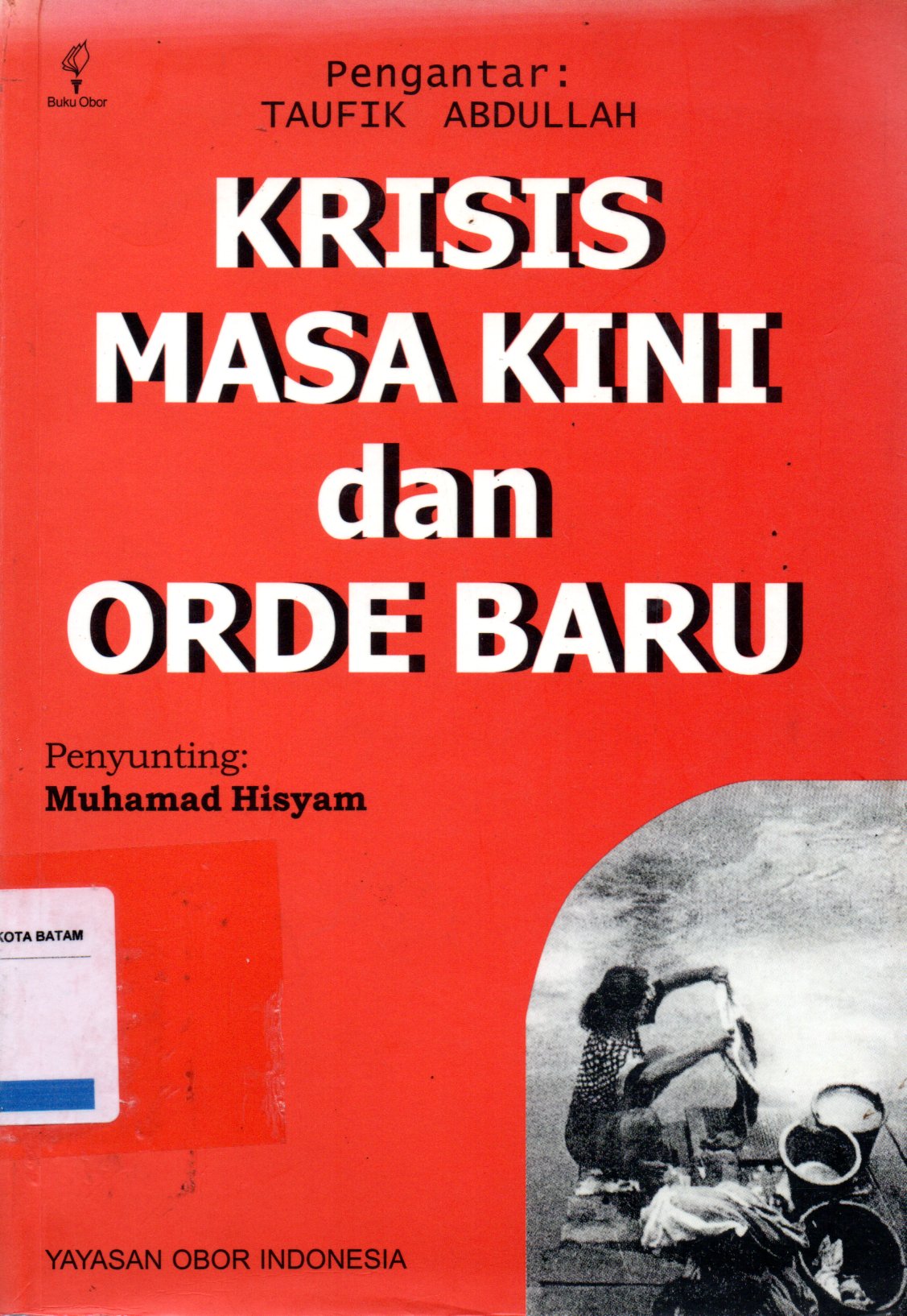 Sampul Krisis Masa Kini dan Orde Baru