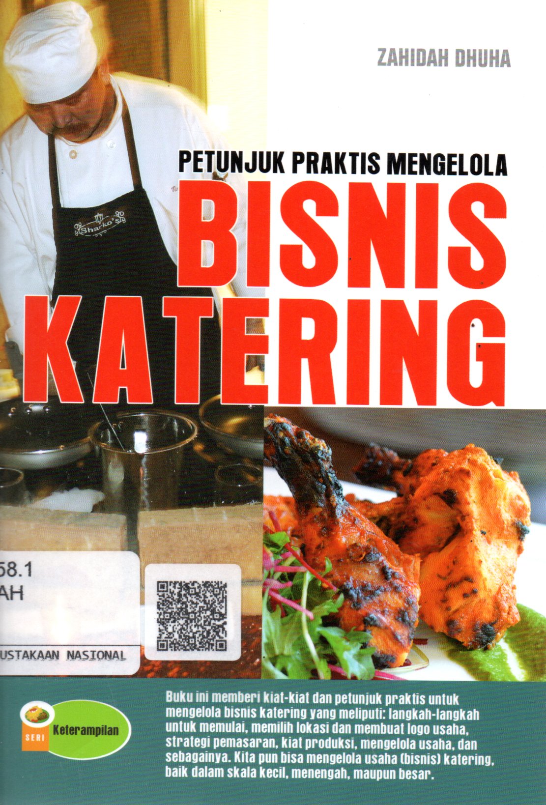 Sampul Petunjuk Praktis Mengelola Bisnis Katering / Editor: Zakiyyatul A'immah