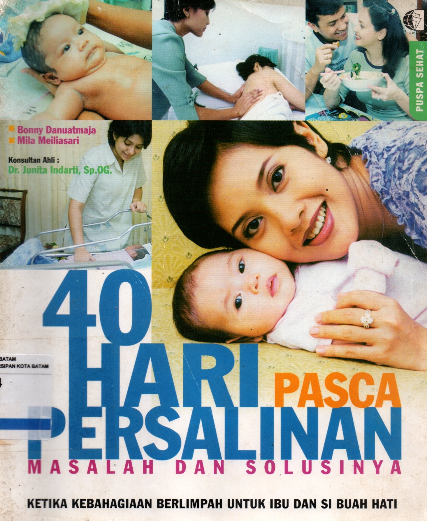 Sampul 40 Hari Pasca Persalinan :  Masalah dan Solusinya / Penyunting : Benedicta S Florensia