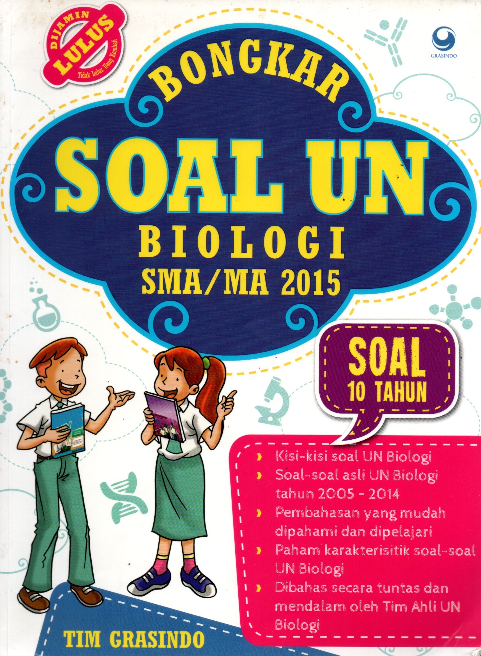 Sampul Bongkar Soal UN Biologi SMA 2015 (10 Tahun) / Editor: Eko Setiawan