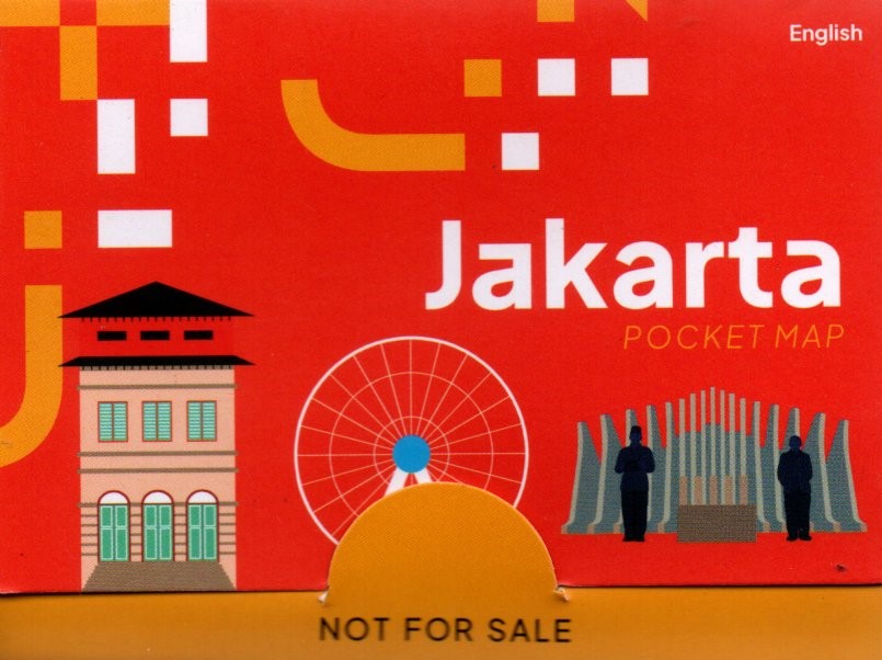 Sampul Jakarta Pocket Map