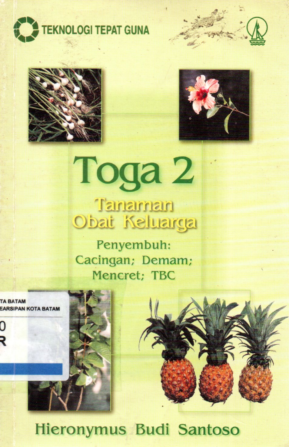 Sampul Toga 2 :  Tanaman Obat Keluarga