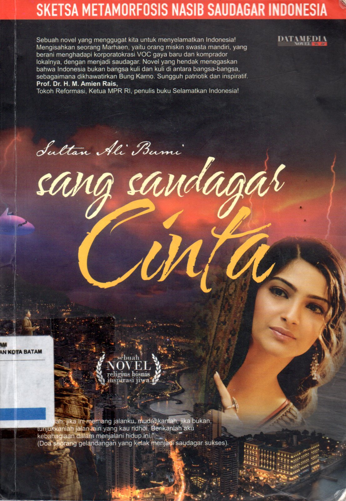 Sampul Sang Saudagar Cinta / Editor: Nur Chasanah