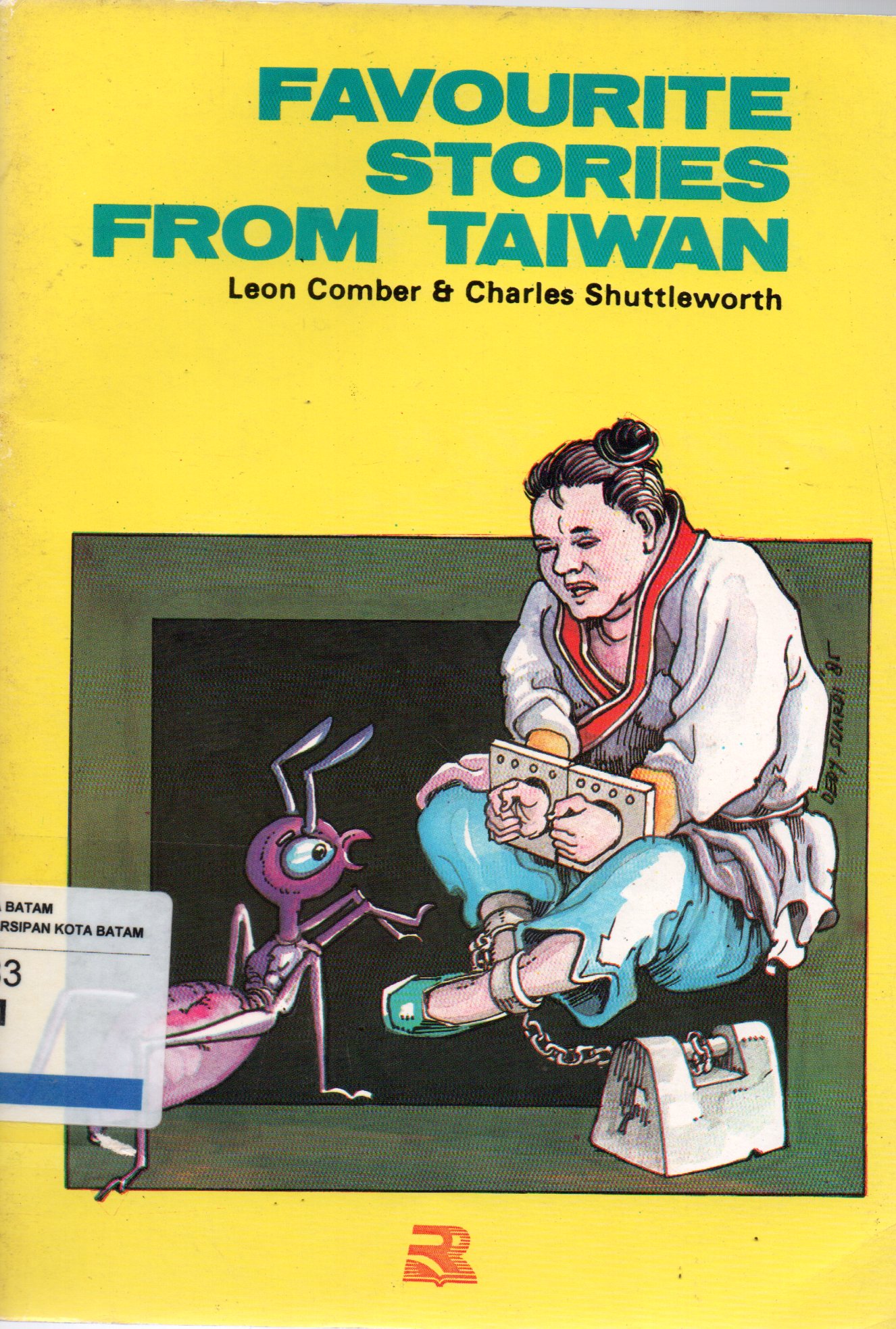 Sampul Favourite Stories From Taiwan / Desain Cover: Dedy Suardi