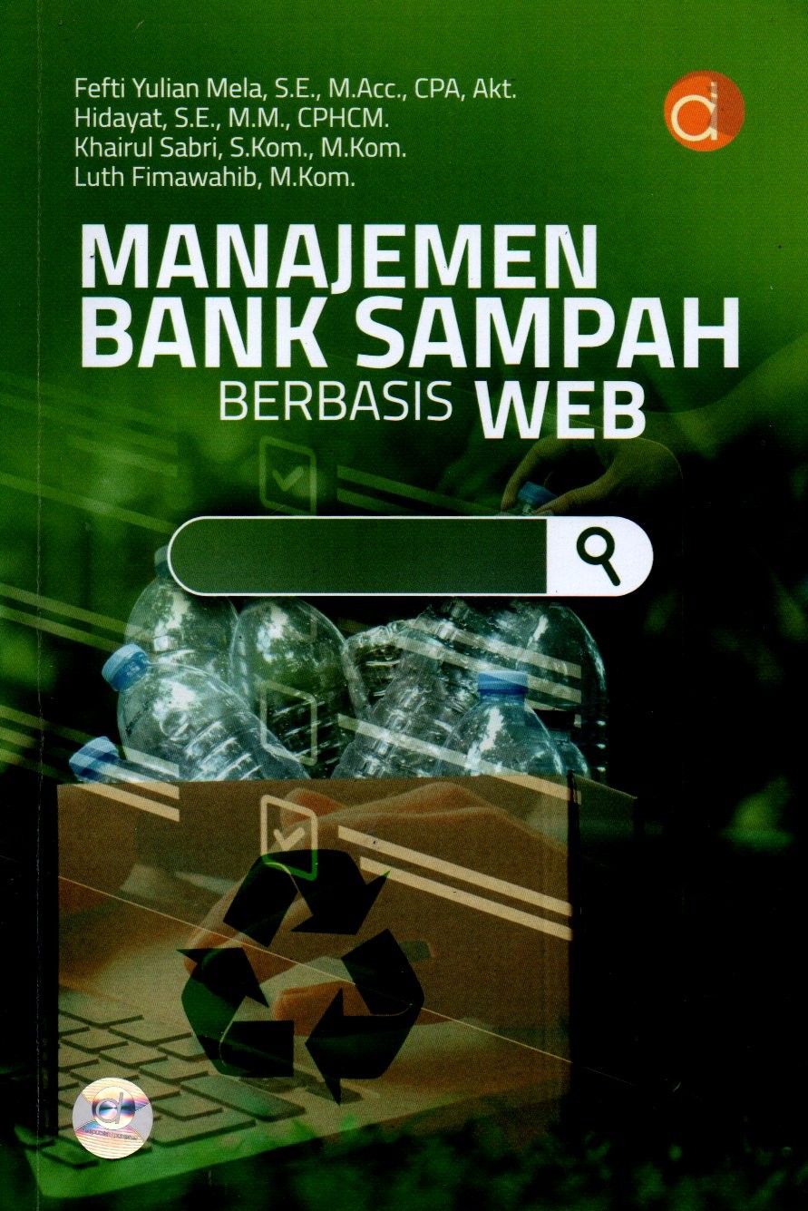 Sampul Manajemen Bank Sampah Berbasis Web / Editor: Emy Rizka Fadilah