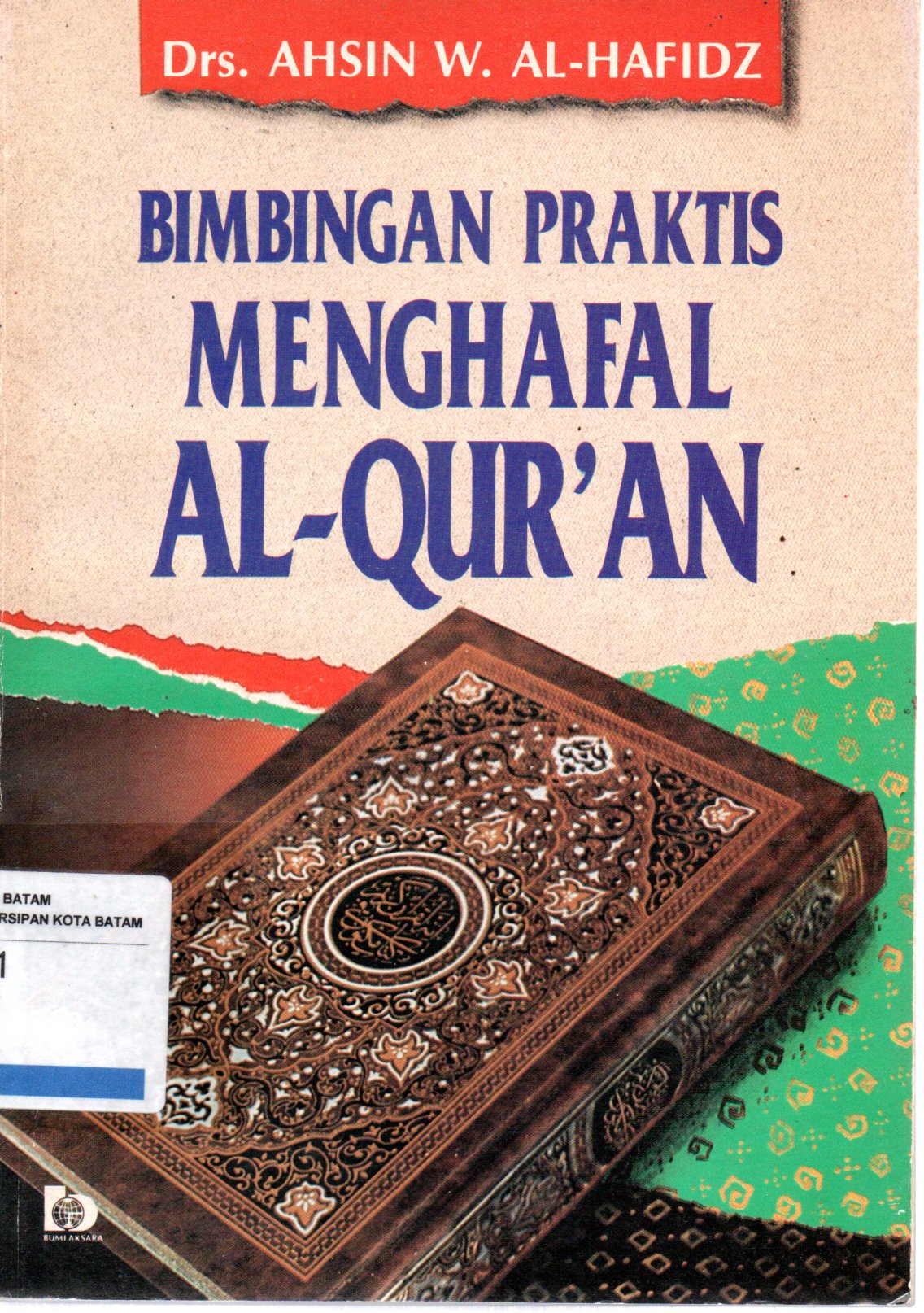 Sampul Bimbingan Praktis Menghafal Al-Quran