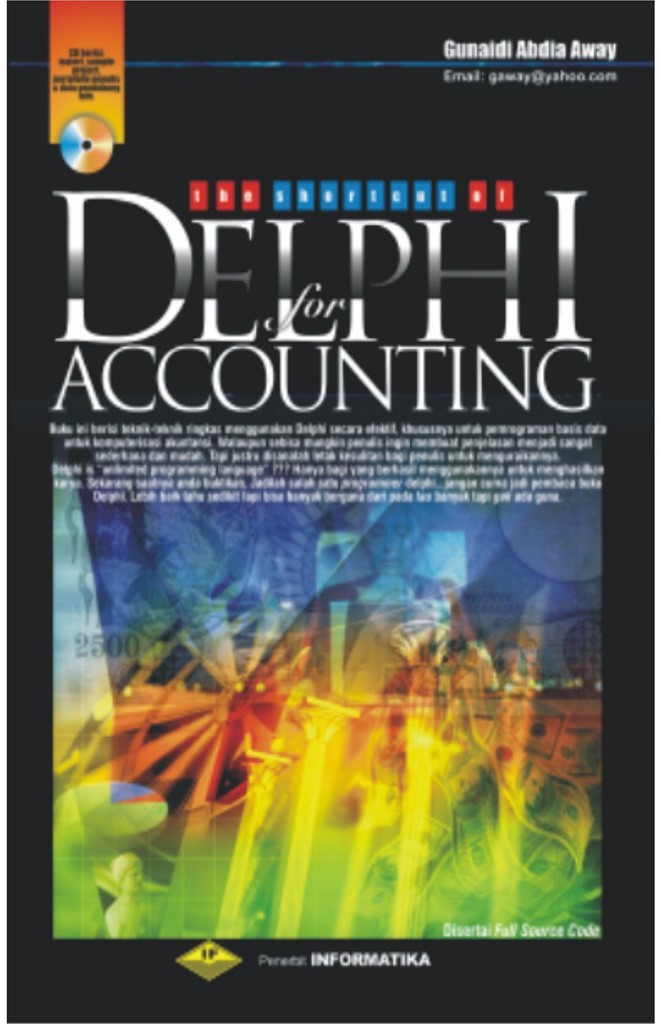 Sampul THE SHORTCUT OF DELPHI FOR ACCOUNTING