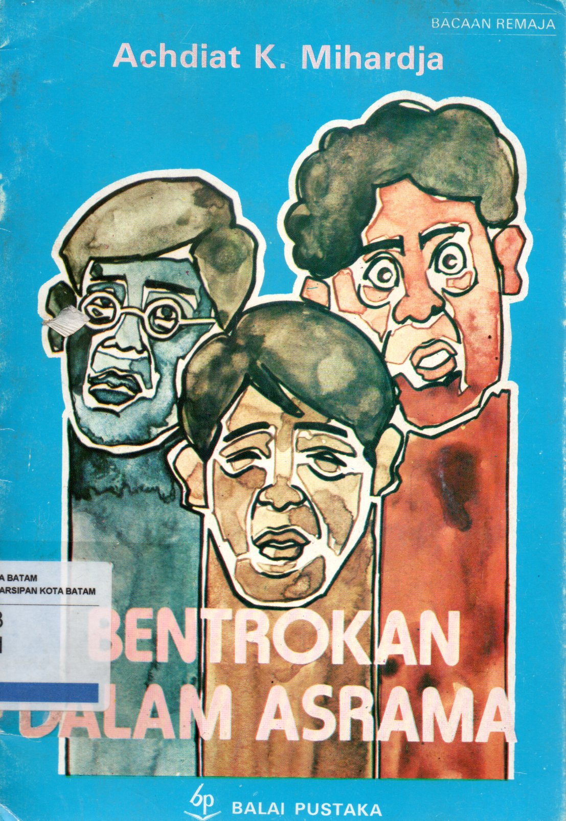Sampul Bentrokan dalam Asrama / Ilustrasi: Nasjah