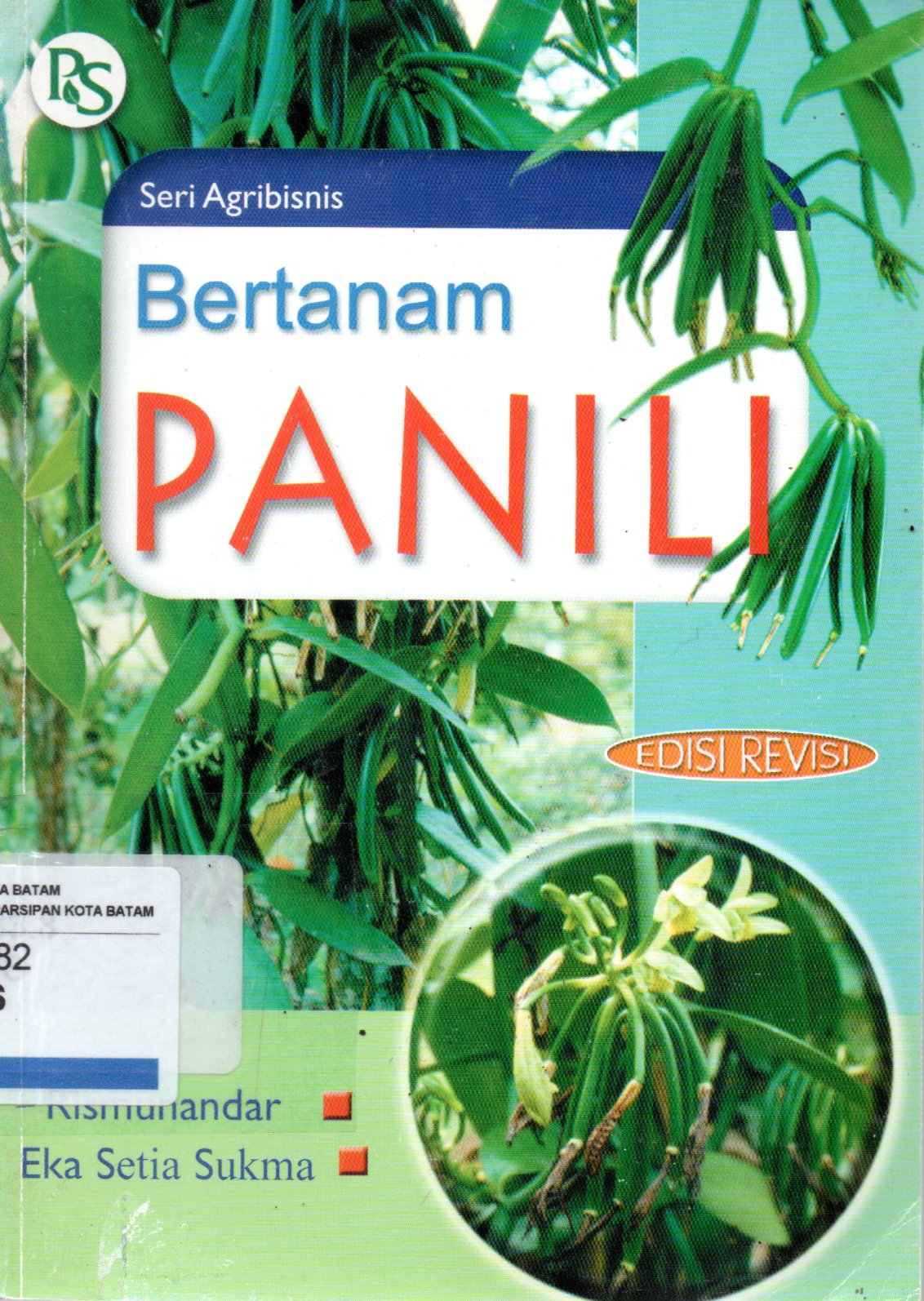 Sampul Bertanam Panili / Ilustrator: Eka Setia Sukma