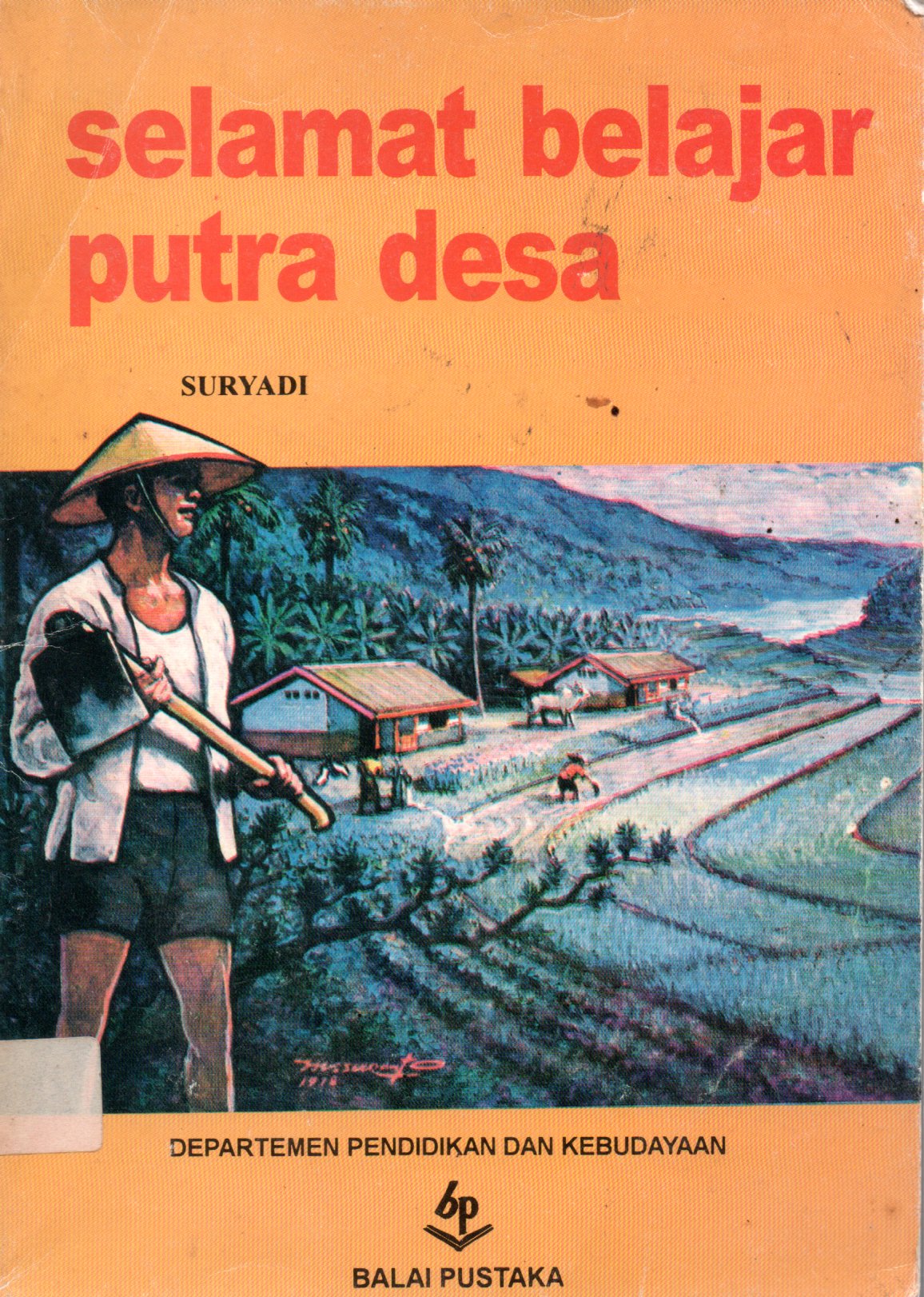 Sampul Selamat Belajar Putra Desa
