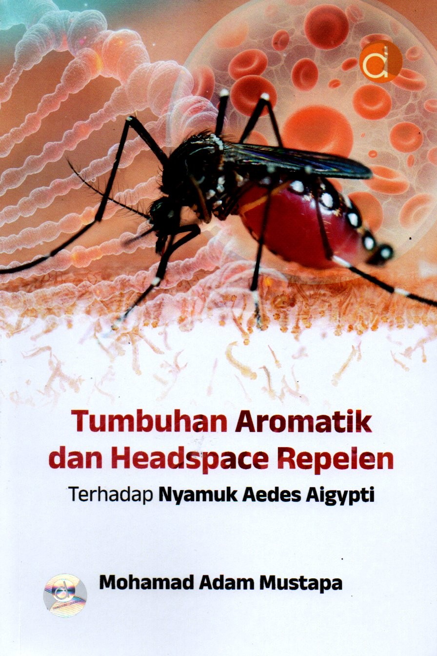 Sampul Tumbuhan Aromatik dan Headspace Repelen Terhadap Nyamuk Aedes Aigypti / Editor: Muhammad Taupik dan A. Mu`thi Andy Suryadi