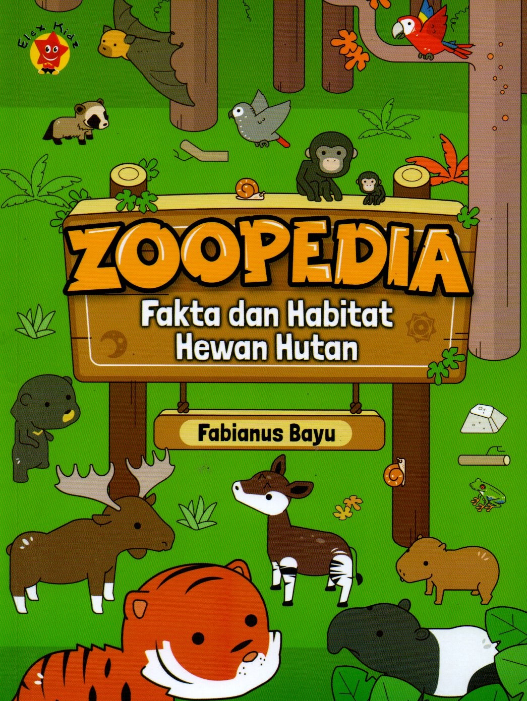 Sampul Zoopedia :  Fakta dan Habitat Hewan Hutan