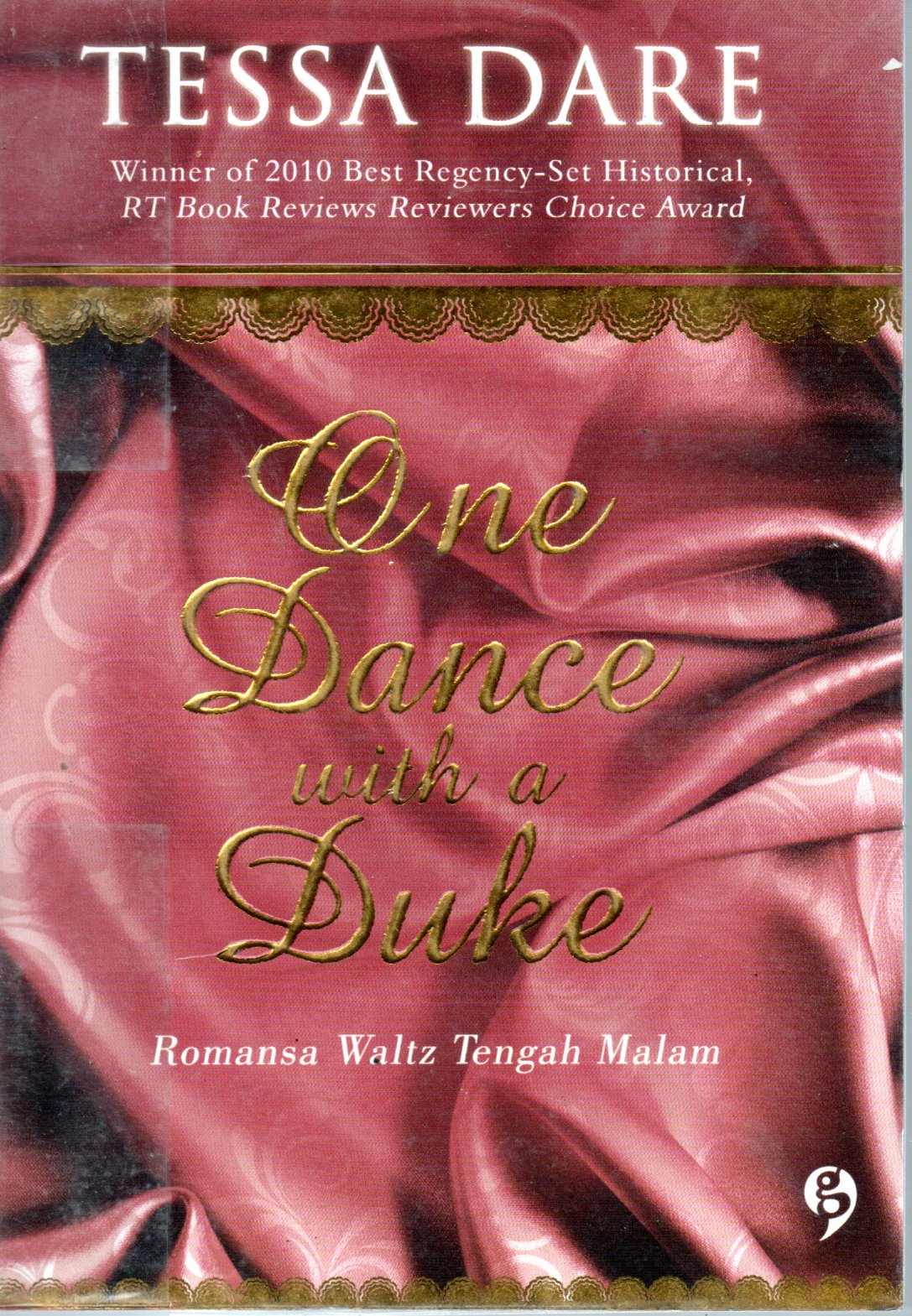 Sampul One Dance with a Duke :  Romansa Waltz Tengah Malam / Penerjemah: Endang Sulistyowati