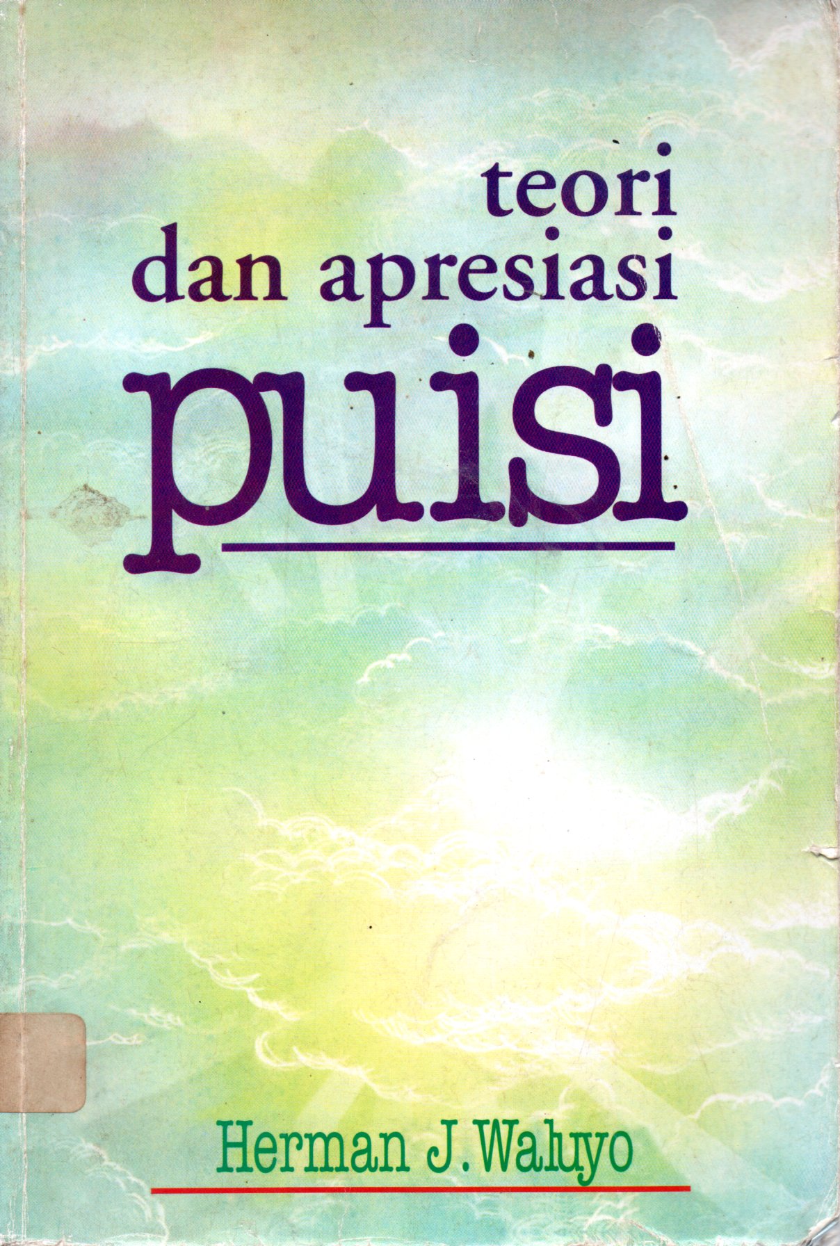 Sampul Puisi :  Teori dan Apresiasi