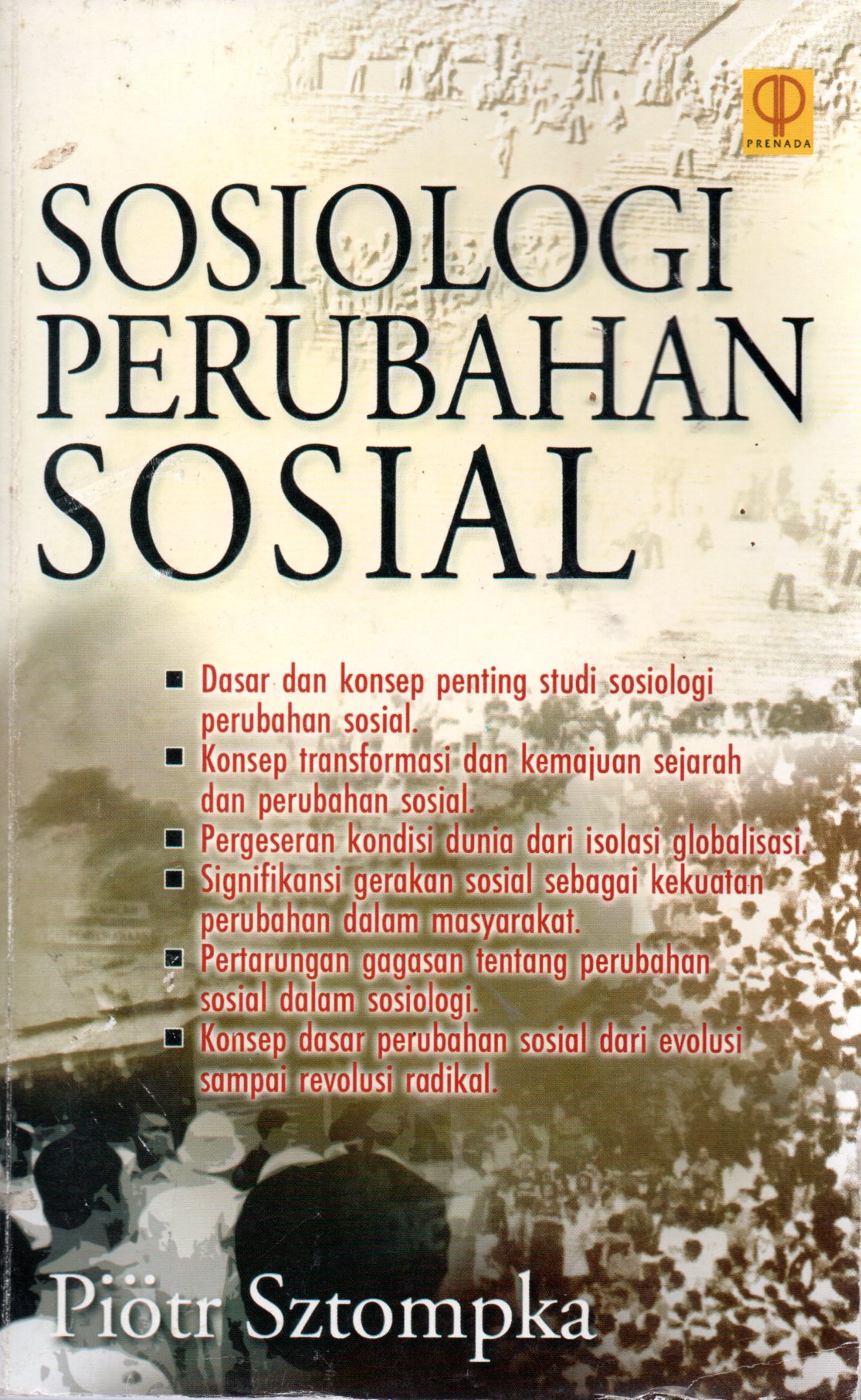 Sampul Sosiologi Perubahan Sosial / Alih Bahasa: Alimandan