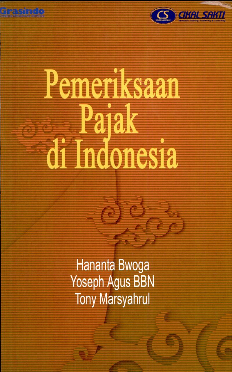 Sampul PEMERIKSAAN PAJAK DI INDONESIA