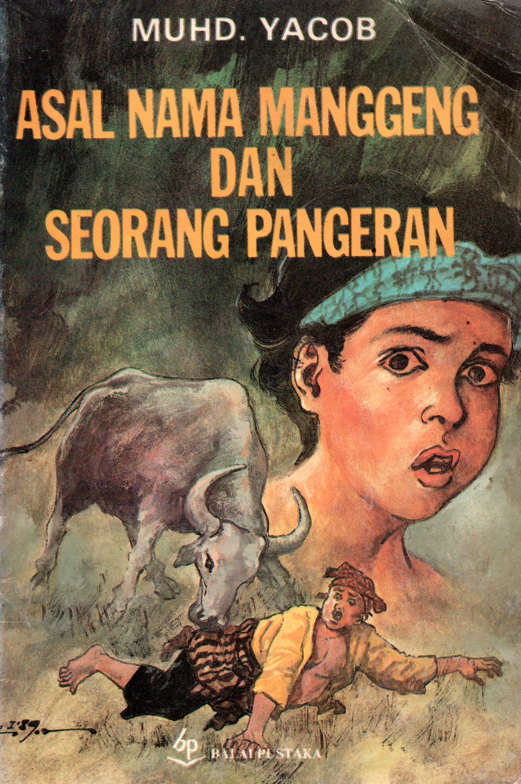 Sampul Asal Nama Manggeng dan Seorang Pangeran