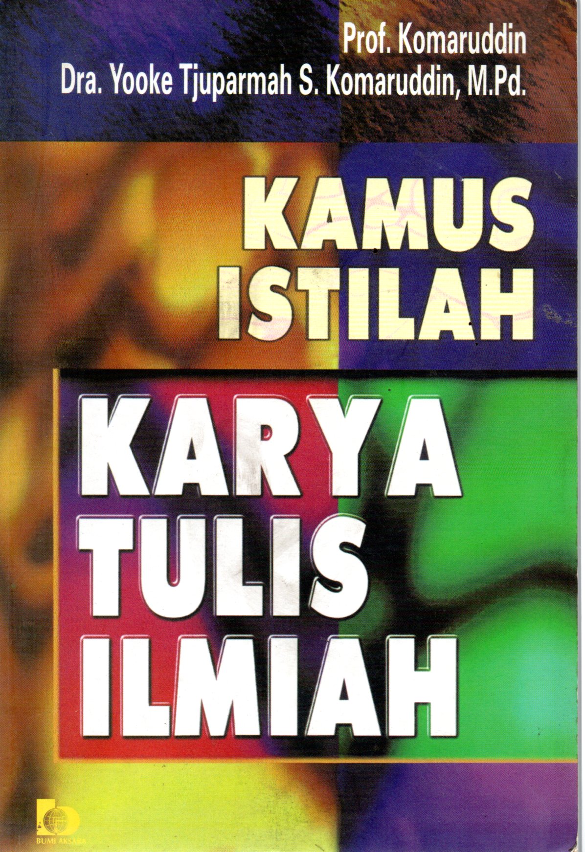 Sampul Kamus Istilah :  Karya Tulis Ilmiah
