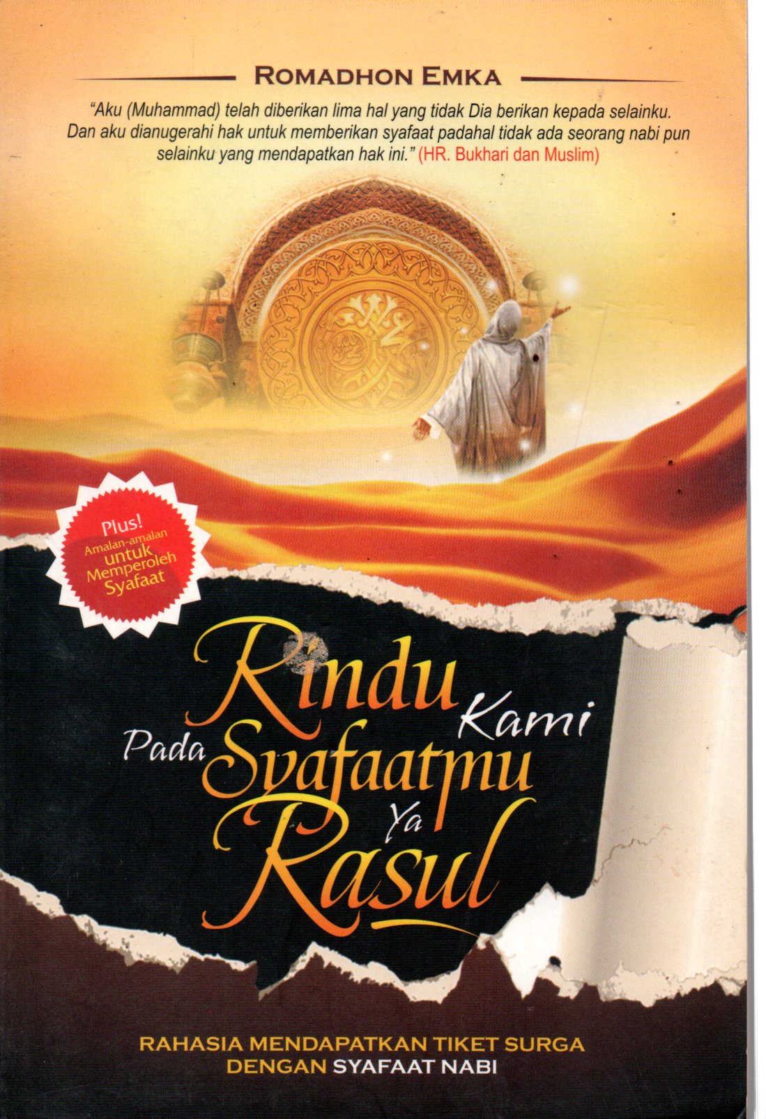 Sampul Rindu Kami Pada Syafaatmu Ya Rasul / Editor: Iyan Ar