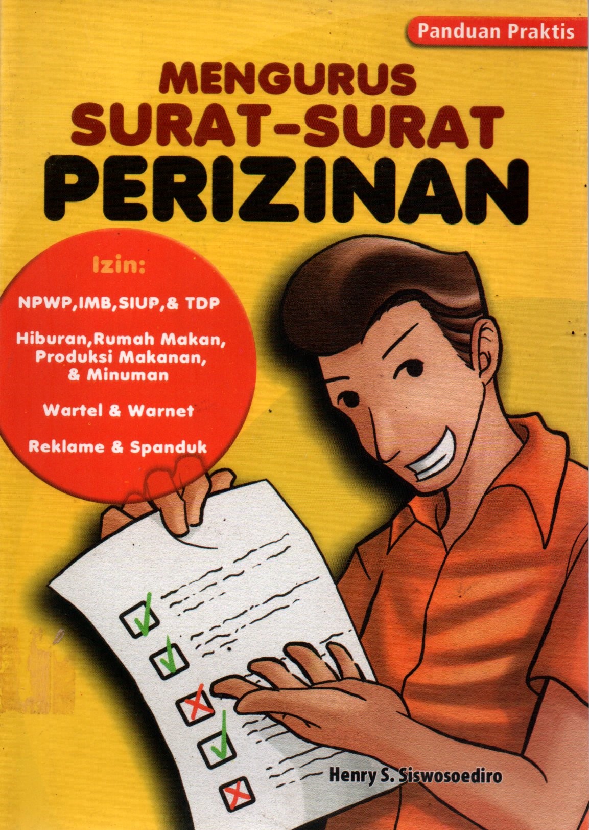 Sampul Mengurus Surat-Surat Perizinan