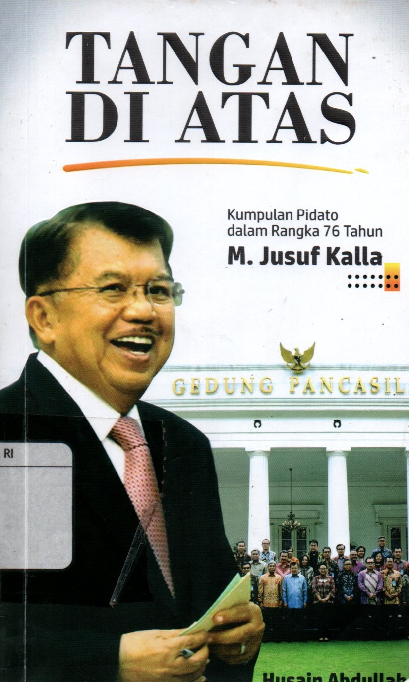 Sampul Tangan di Atas / Editor: Burhanuddin Bella dan Adi Sulhardi