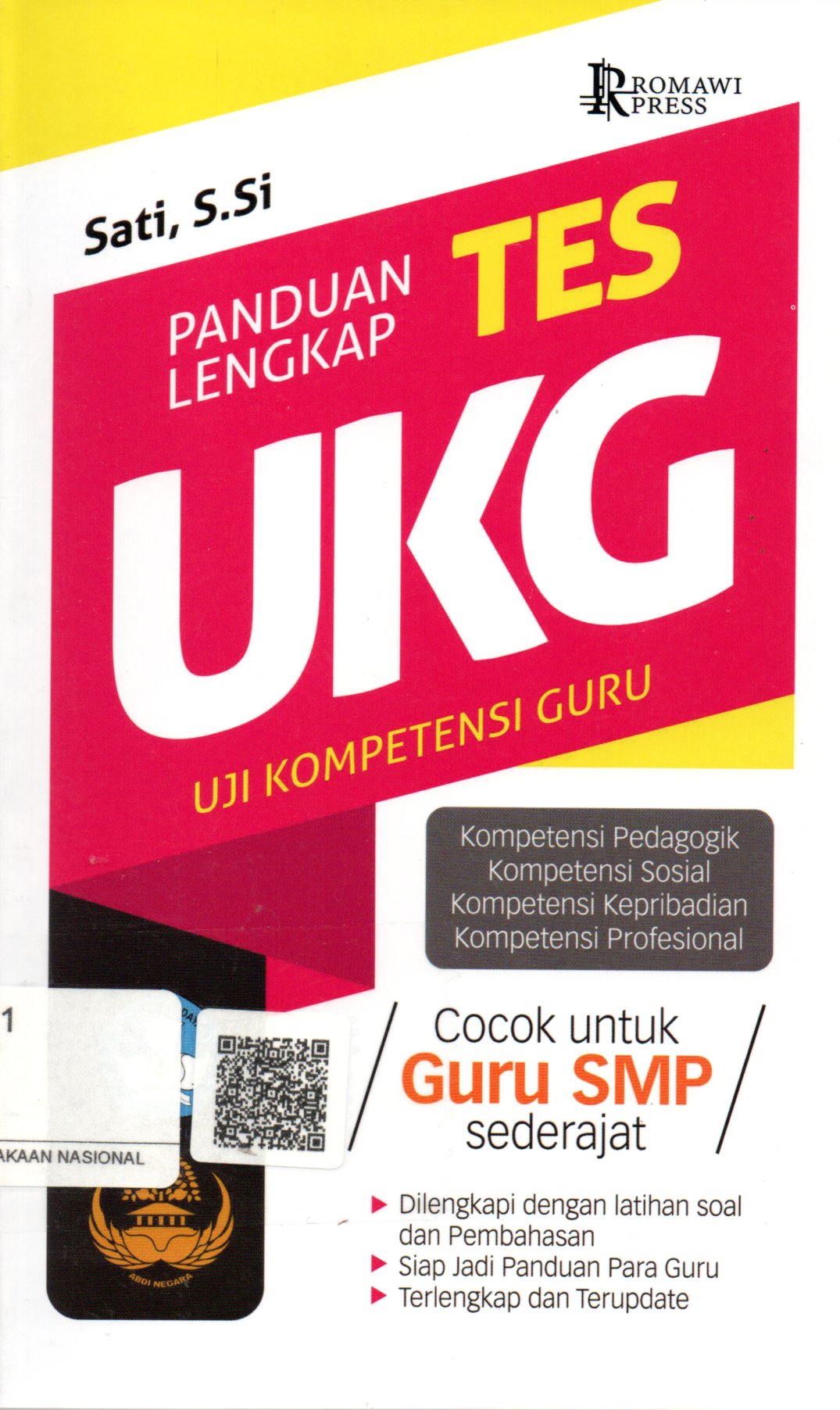 Sampul Panduan Lengkap Tes UKG (Uji Kompetensi Guru)