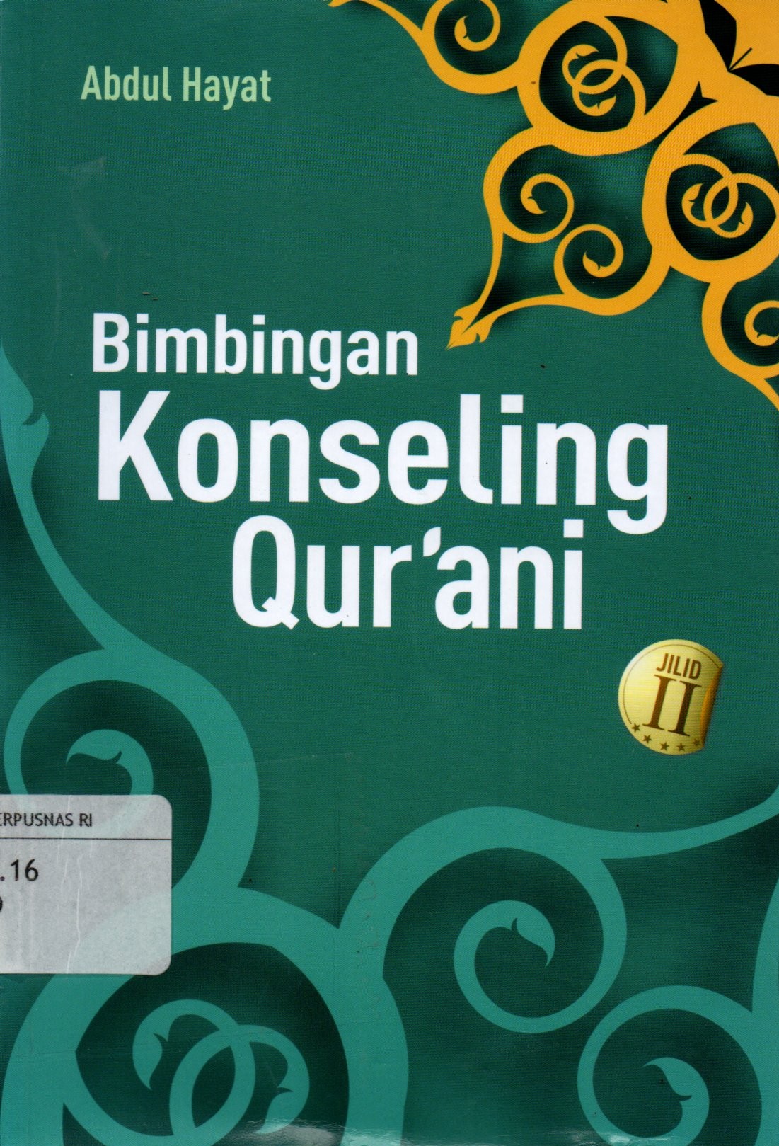 Sampul Bimbingan Konseling Qur`an / Editor: Hidayat Ma`ruf