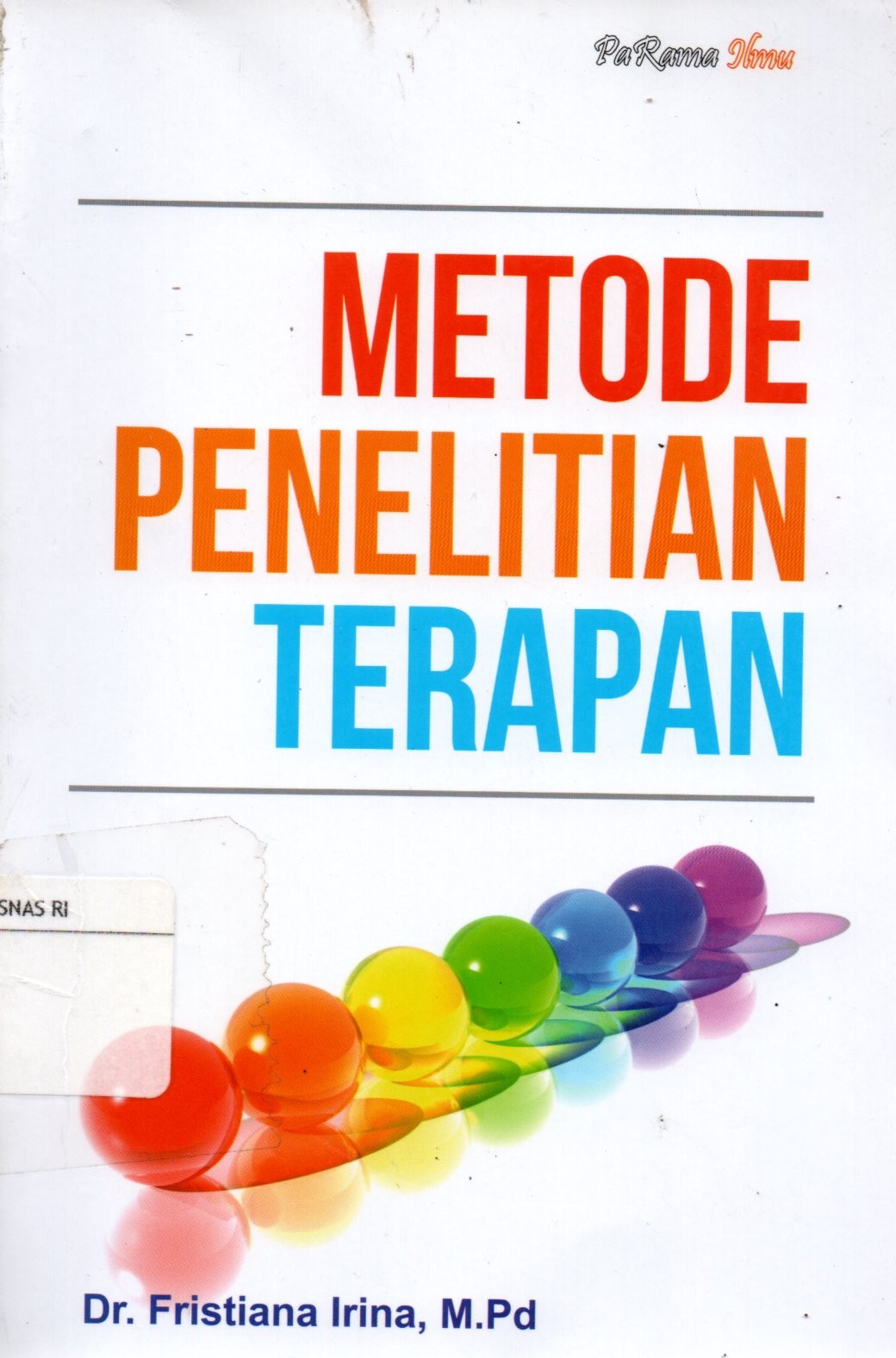Sampul Metode Penelitian Terapan