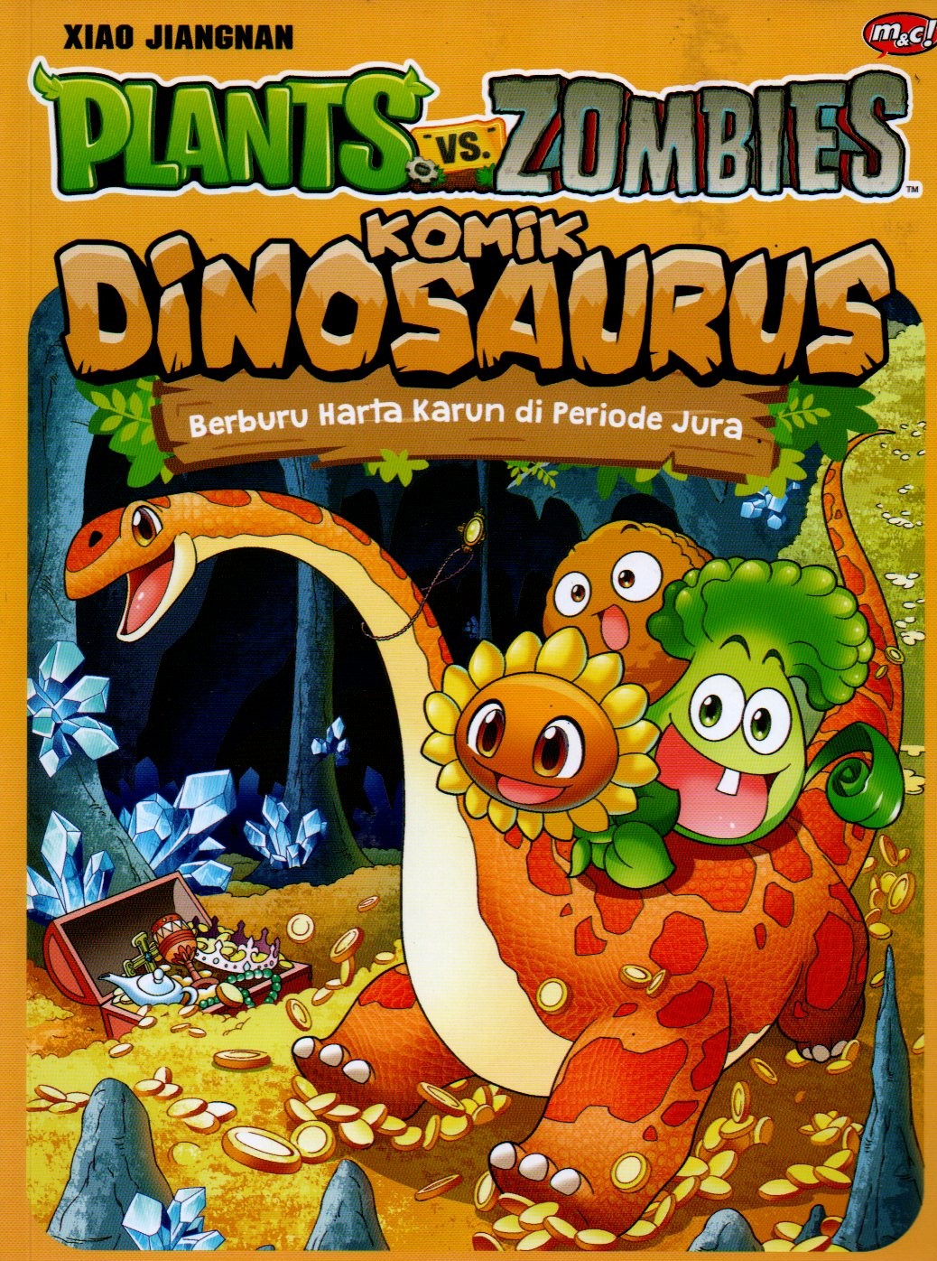 Sampul Plants Vs Zombies :  Komik Dinosaurus (Berburu Harta Karun di Periode Jura) / Alih Bahasa: Tifani Yesyifa