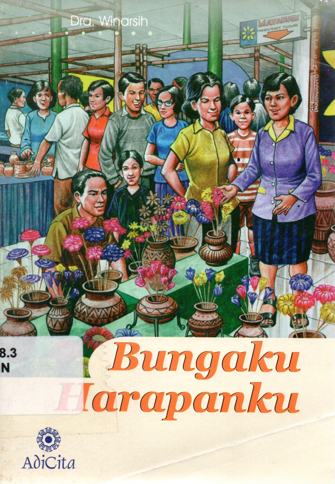 Sampul Bungaku Harapanku / Penyunting: Herman H