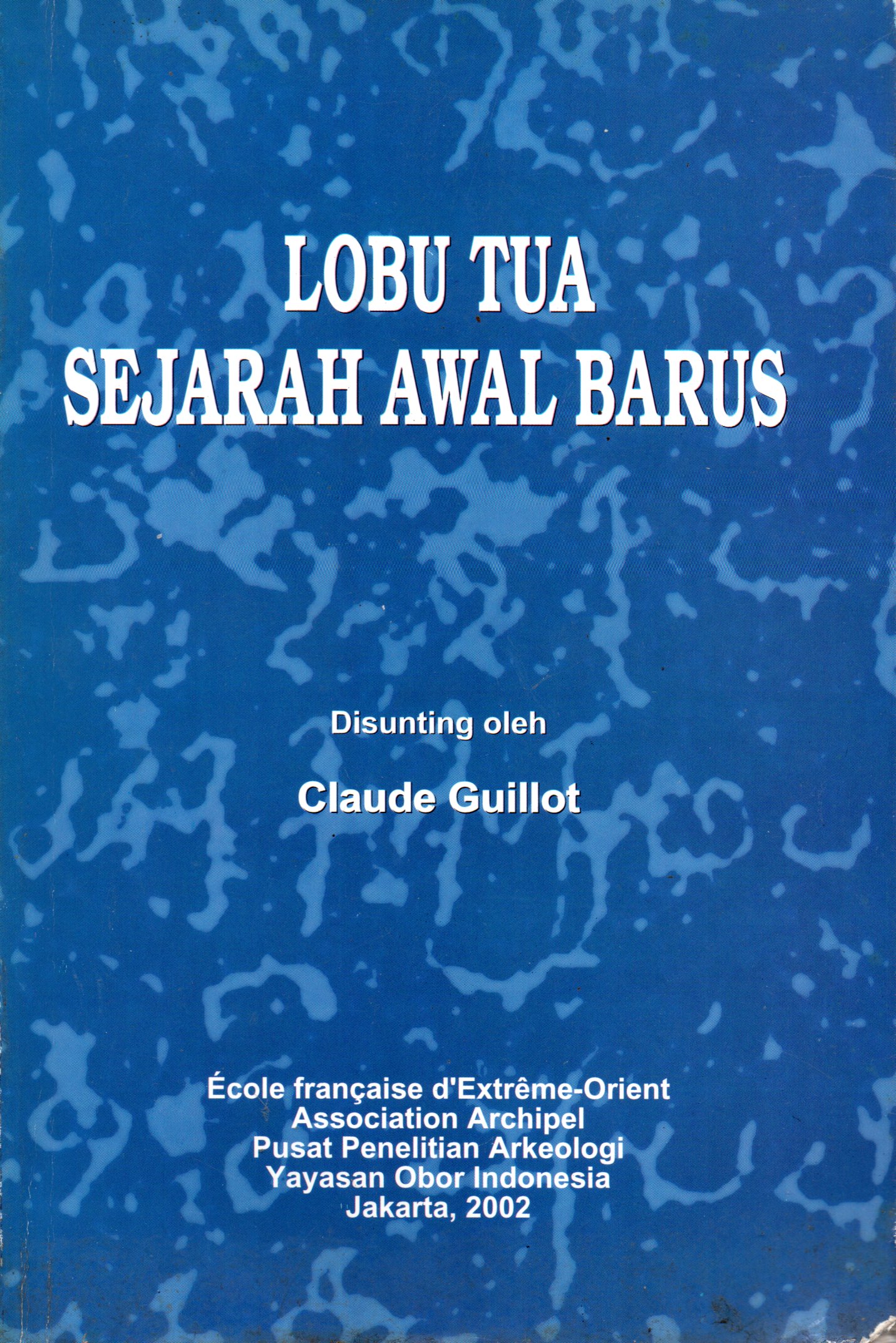 Sampul Lobu Tua Sejarah Awal Barus