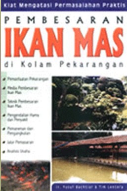 Sampul Pembesaran Ikan Mas di Kolam Air Deras / Penyunting: Tetty
