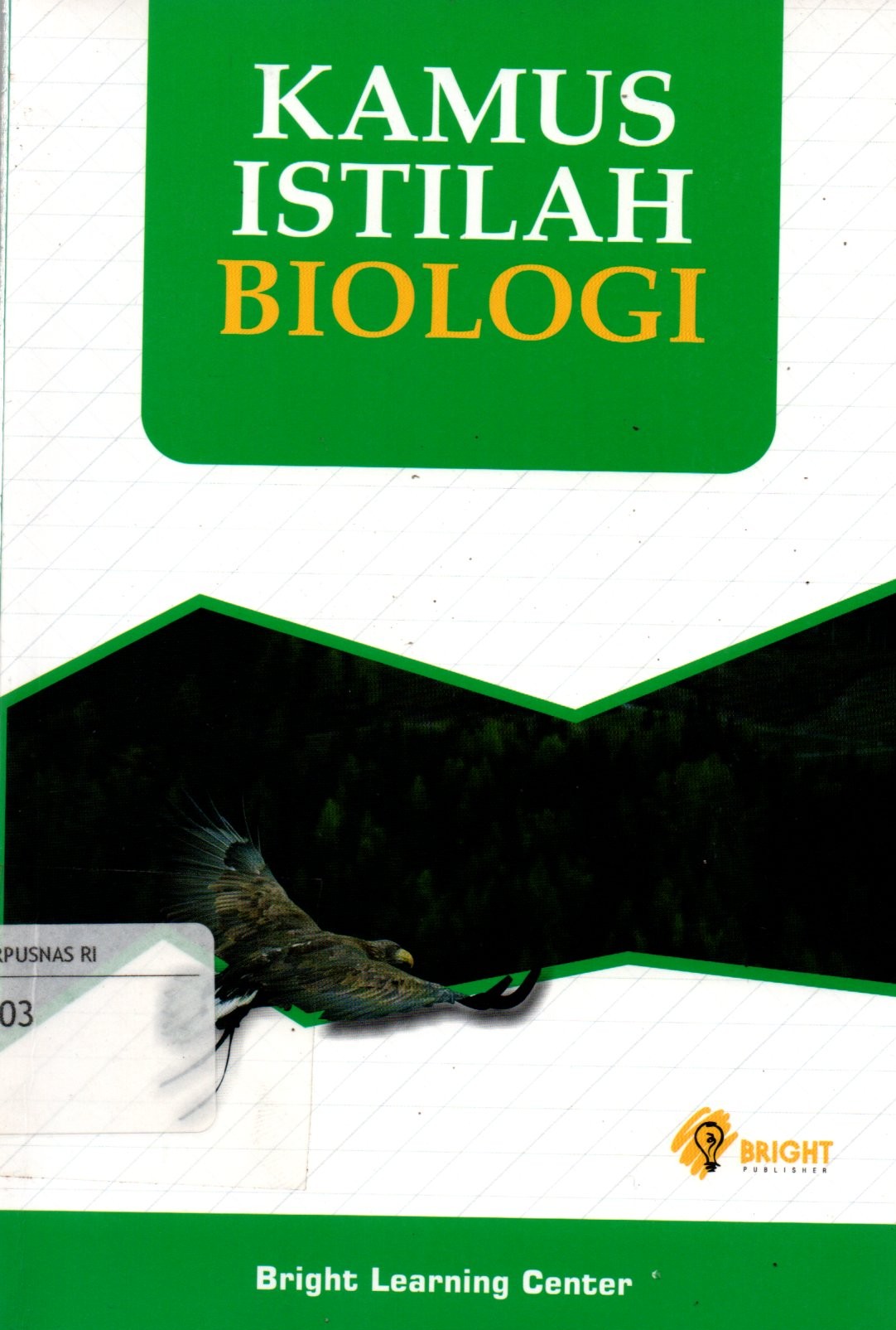 Sampul Kamus Istilah Biologi